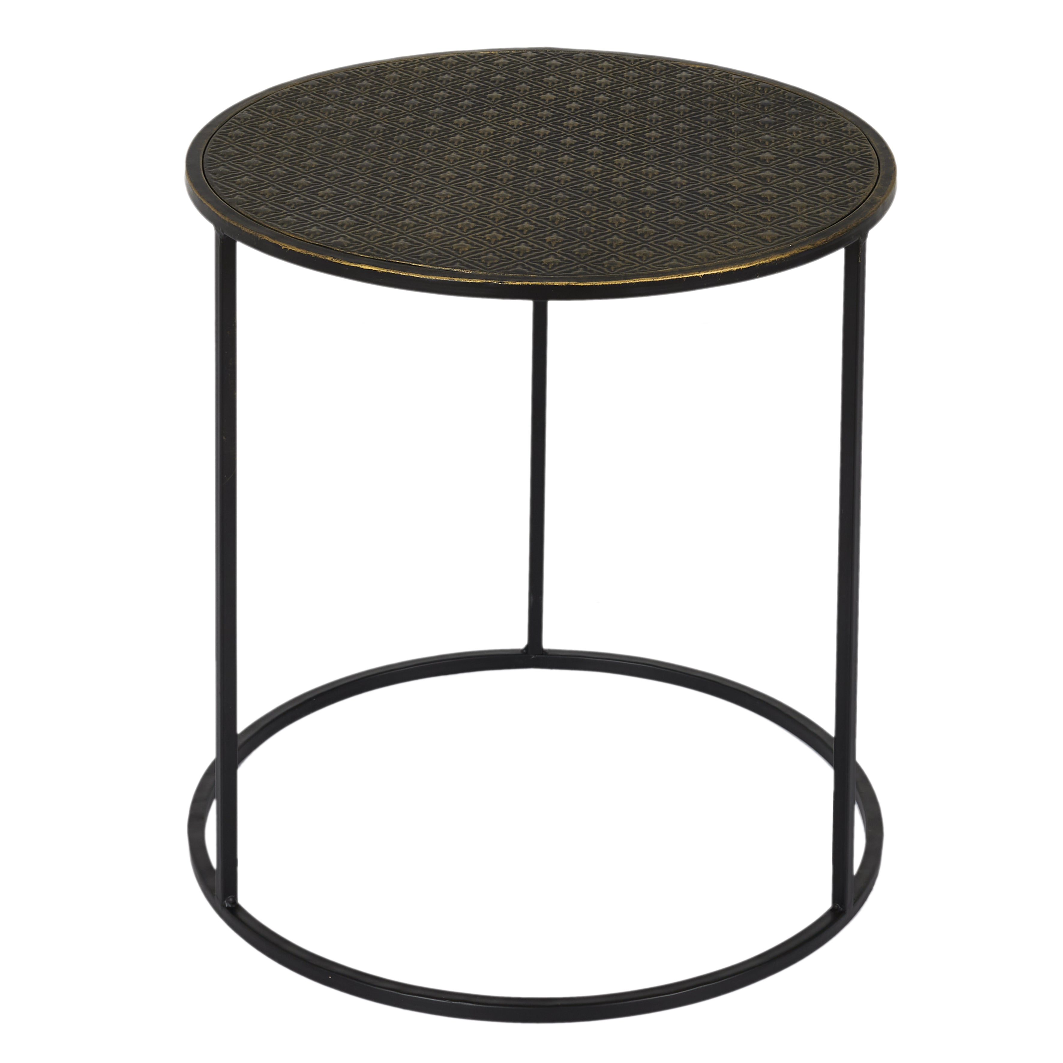 TABLE GIGOGNE METAL MARTELE MIRAGE X2
