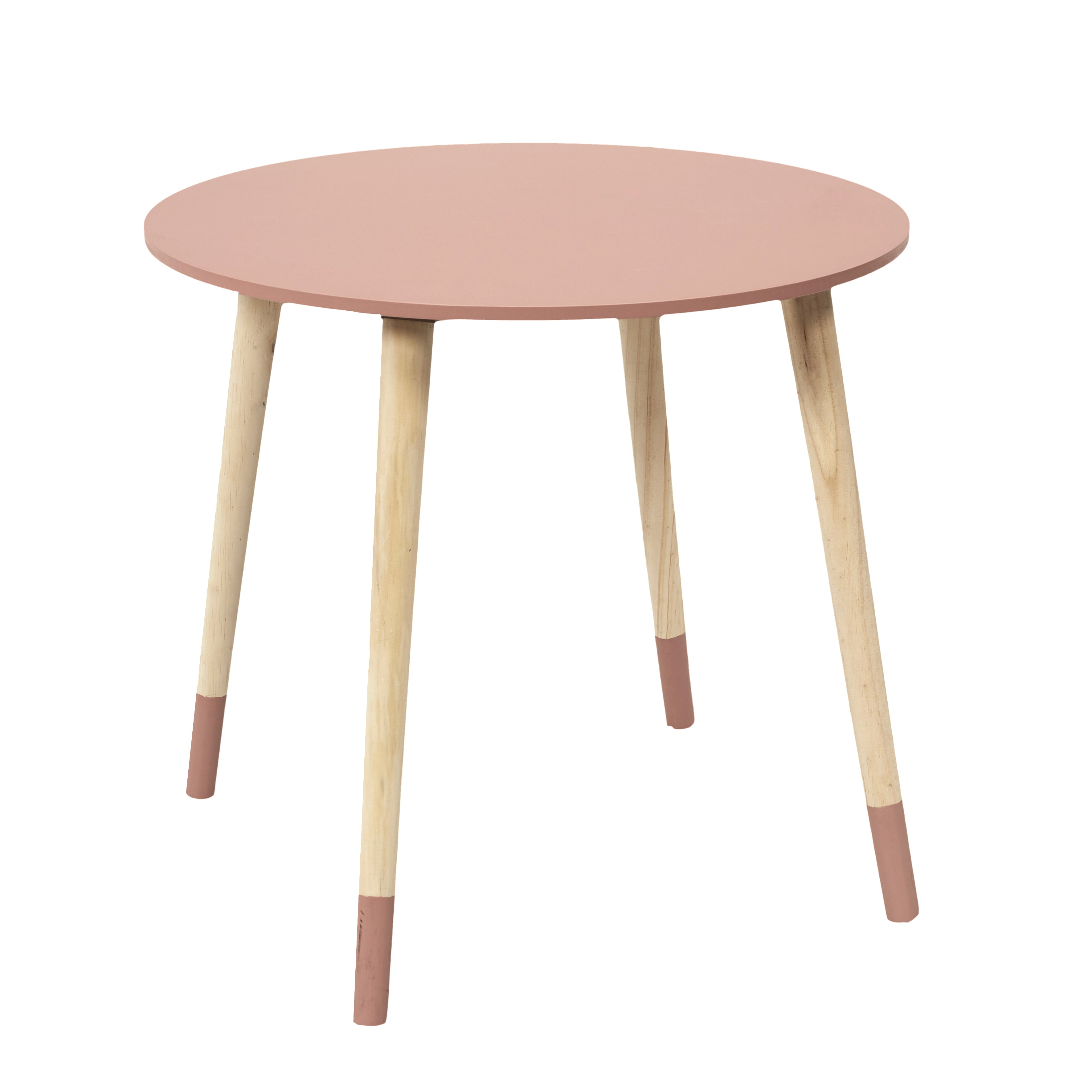 TABLE GIGOGNE BICOLORE ROSE X2