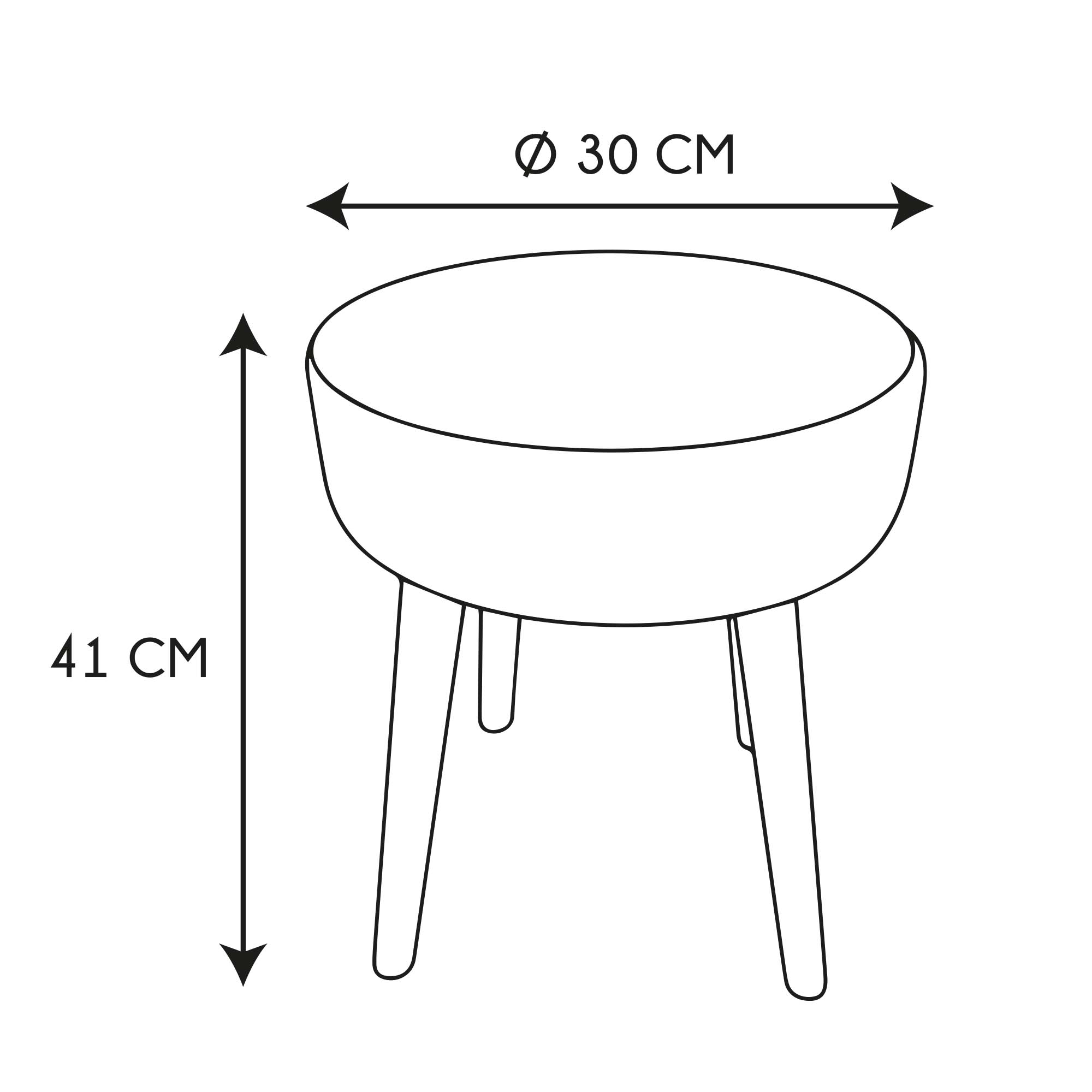 TABOURET MIRAGE