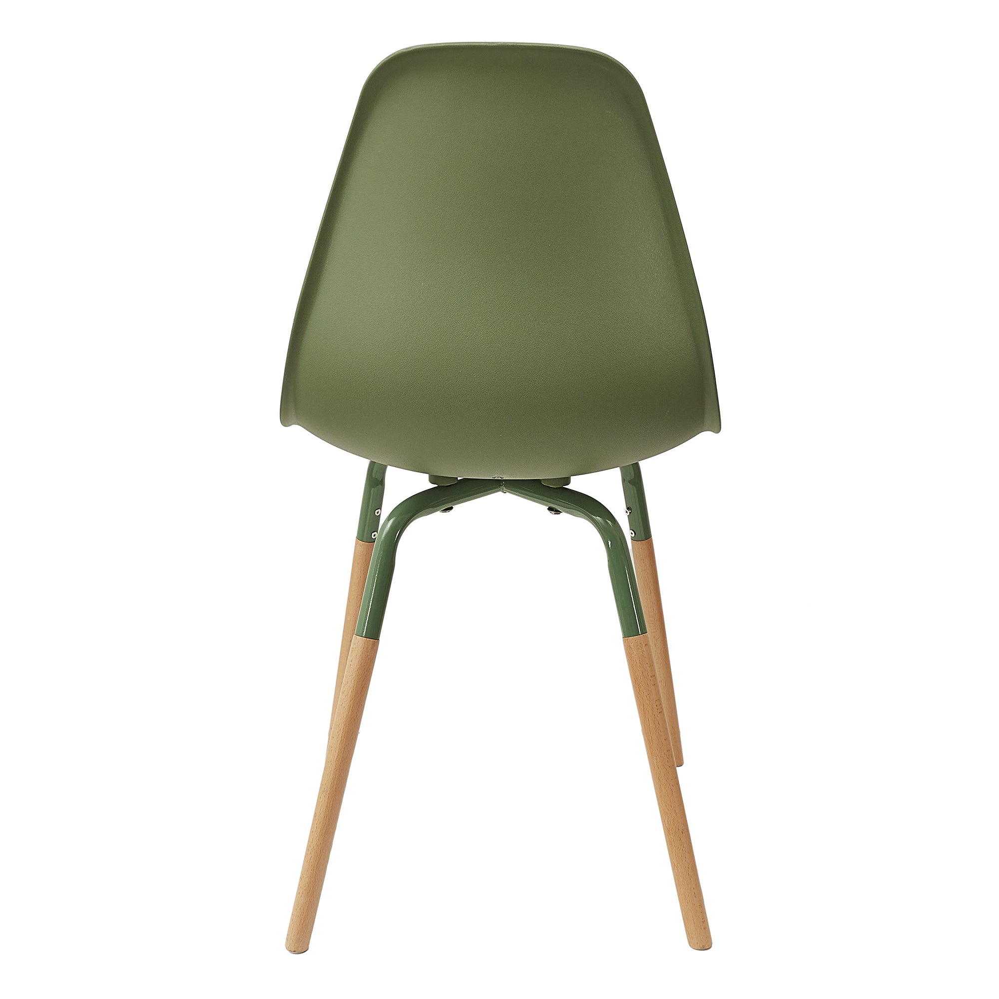 CHAISE PP PHENIX VERT HOME DECO FACTORY - LOT DE 4