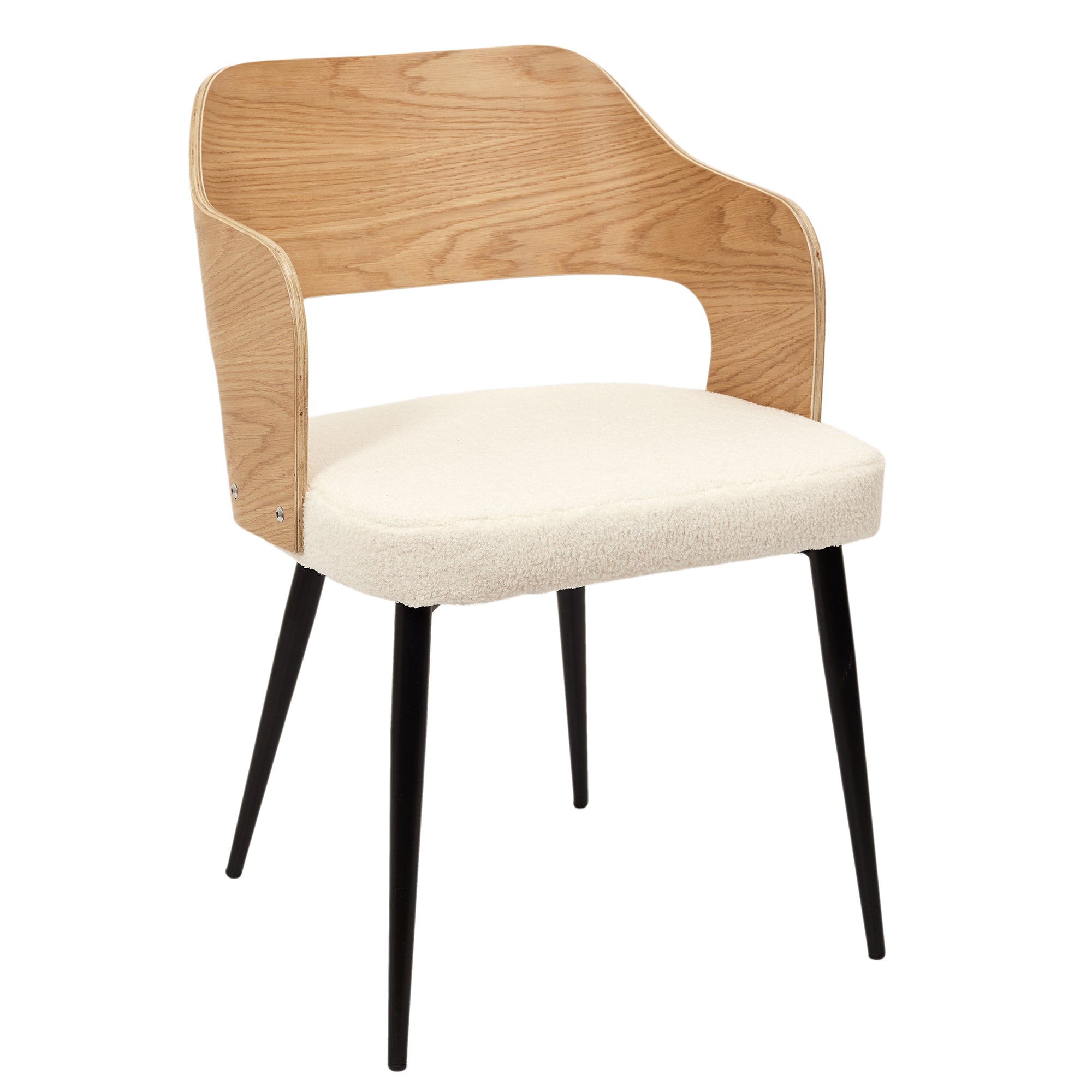 FAUTEUIL BOUCLETTE LOKI - LOT DE 2