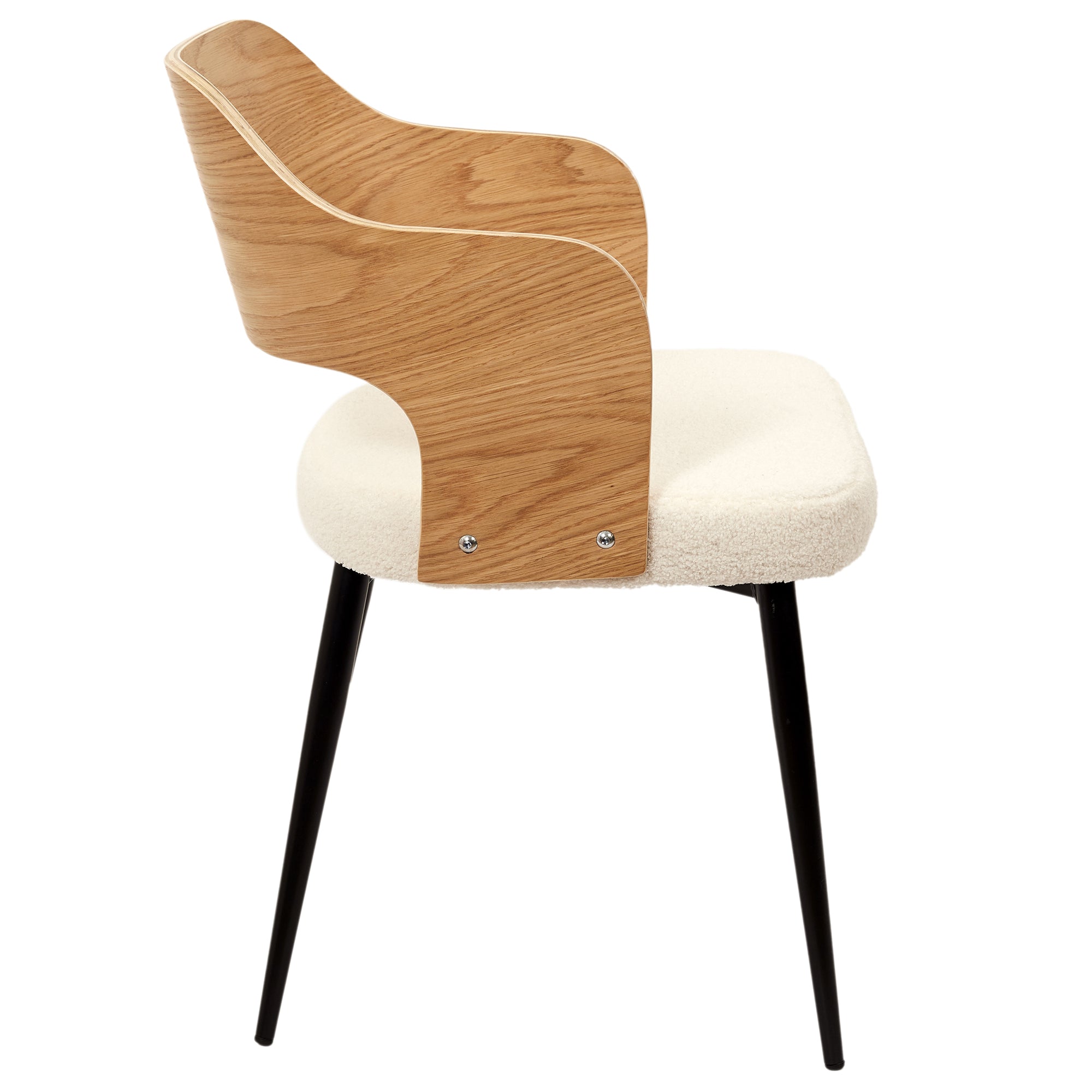 FAUTEUIL BOUCLETTE LOKI - LOT DE 2