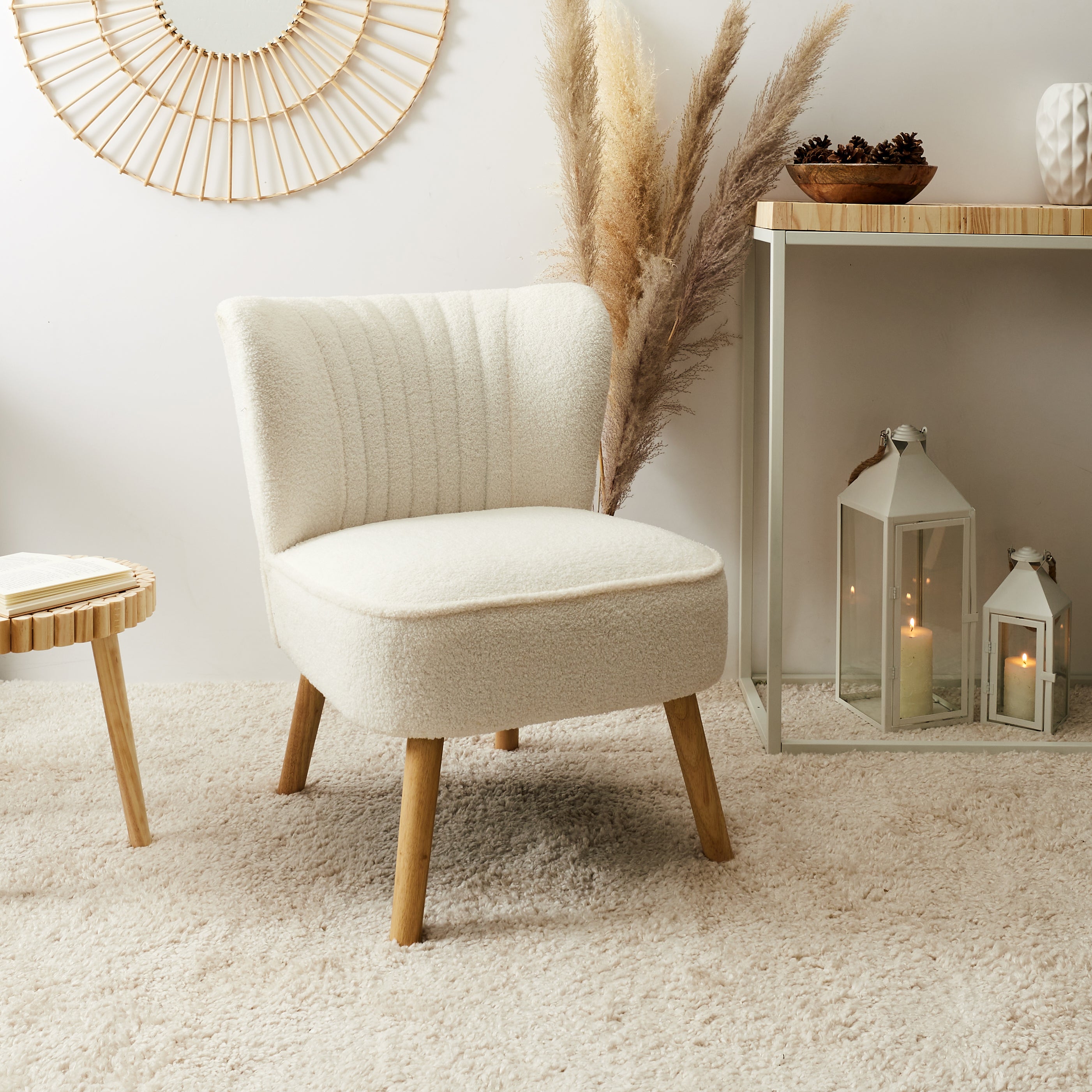 FAUTEUIL BOUCLETTE ERIKA