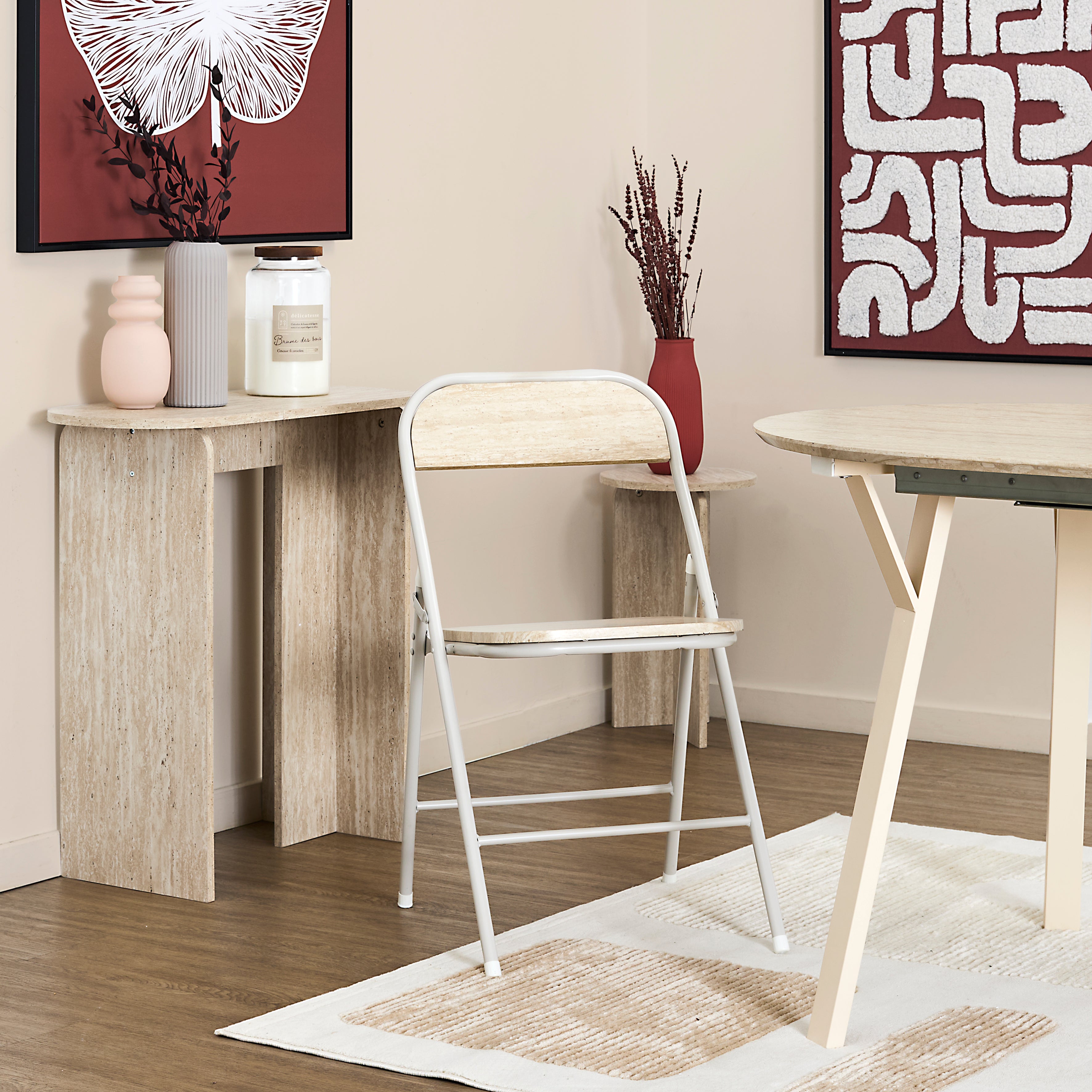 CHAISE PLIANTE TERRA NOVA - LOT DE 4