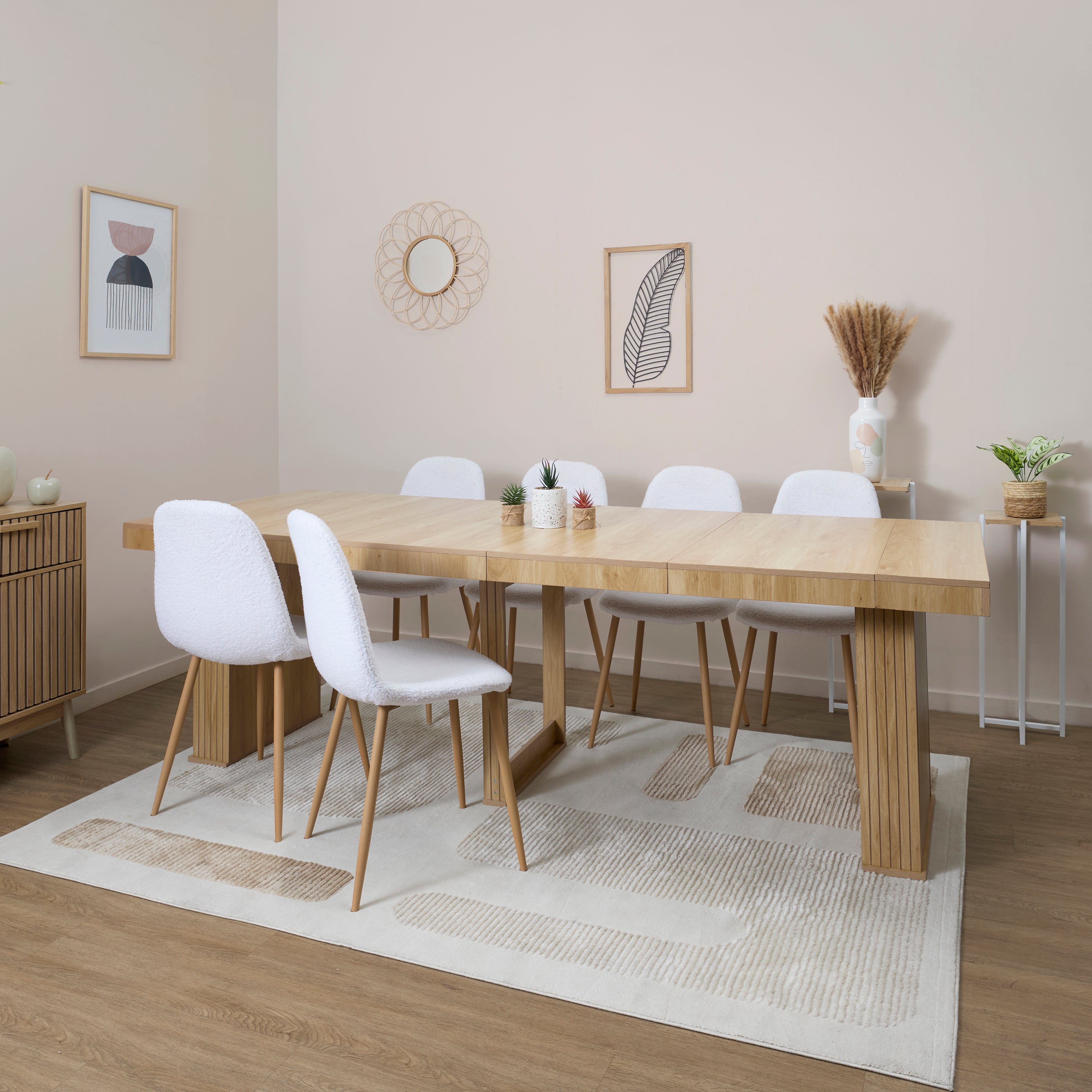 CONSOLE TABLE EXTENSIBLE 47X90 A 235CM KLAUS