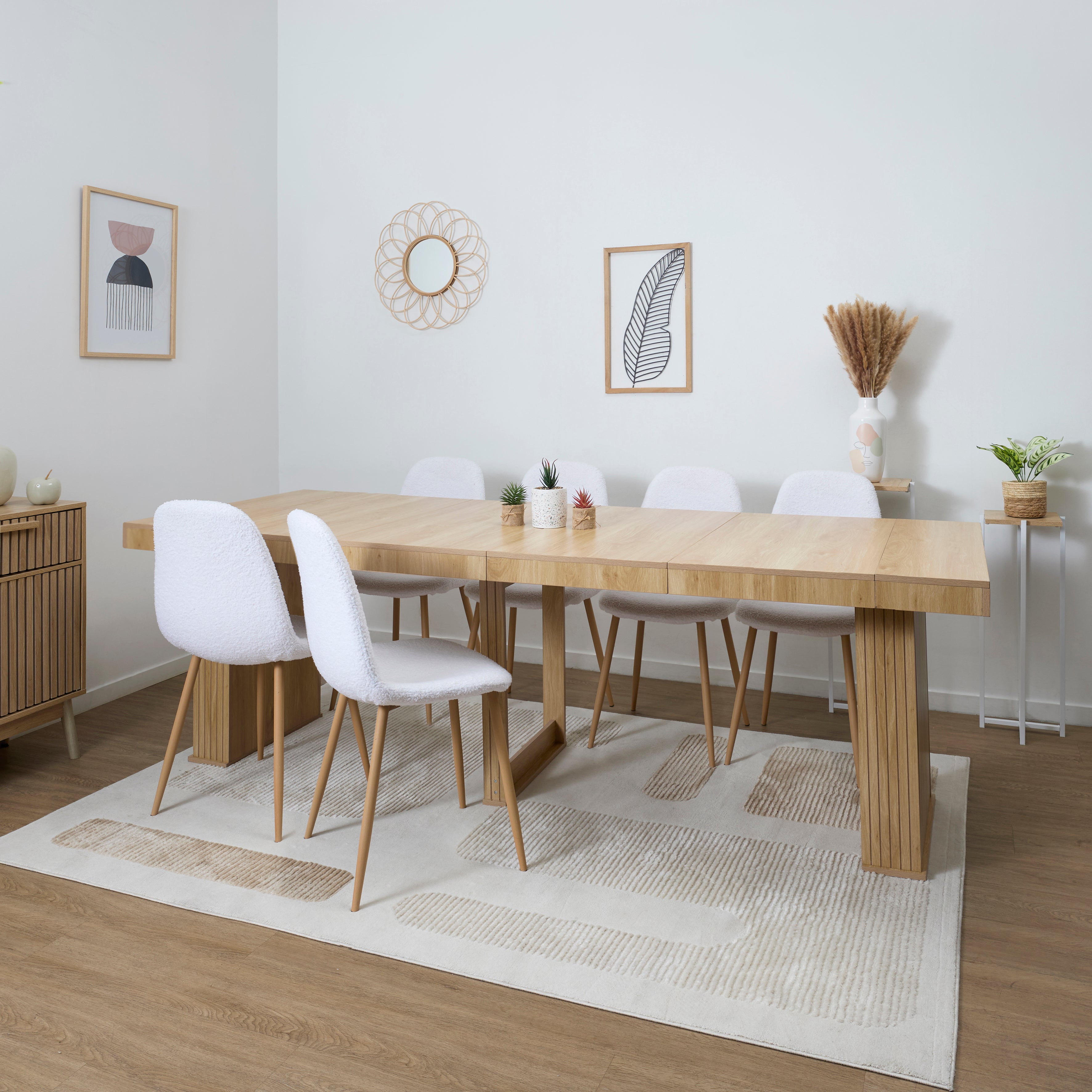 CONSOLE TABLE EXTENSIBLE 47X90 A 235CM KLAUS