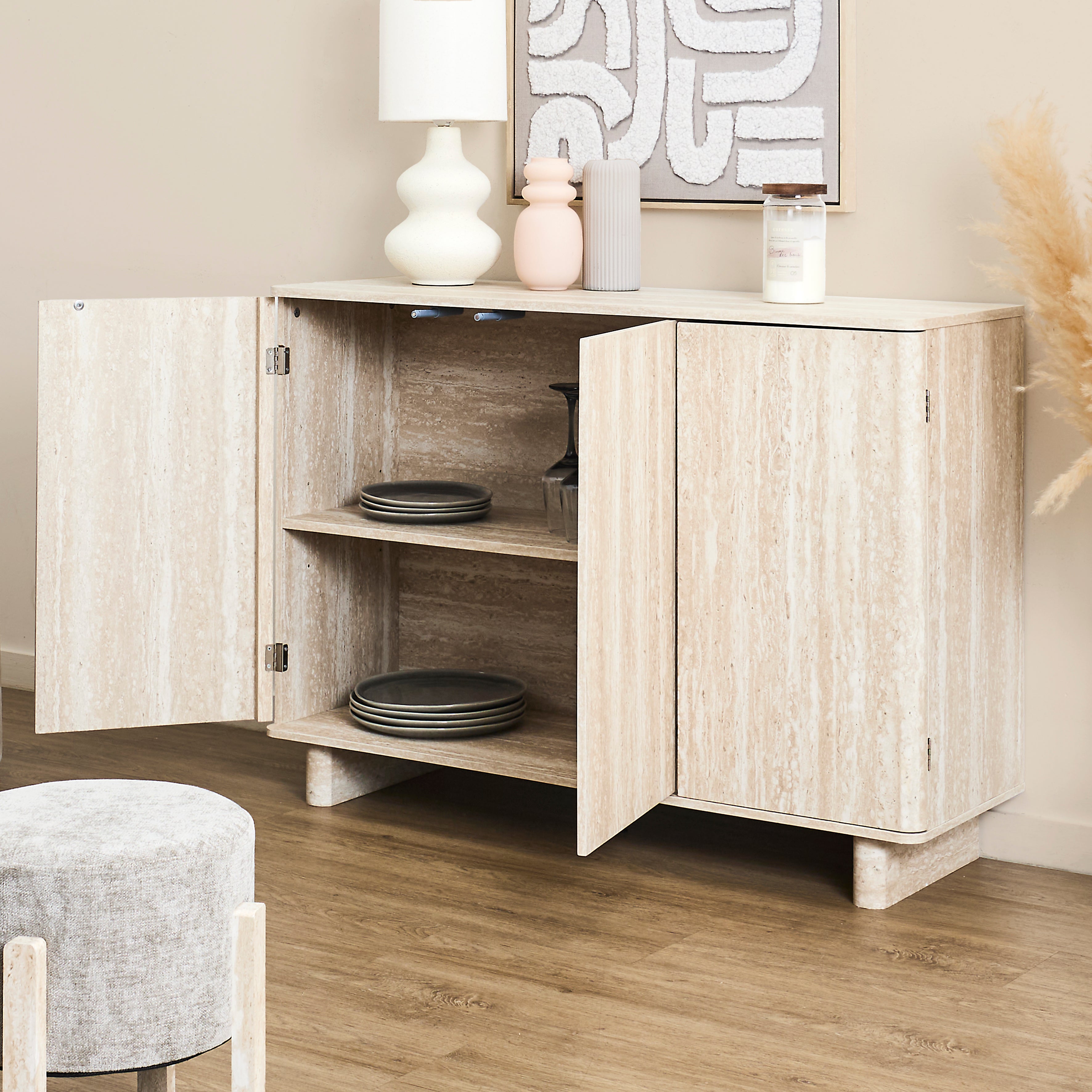 BUFFET 3 PORTES PIETRA
