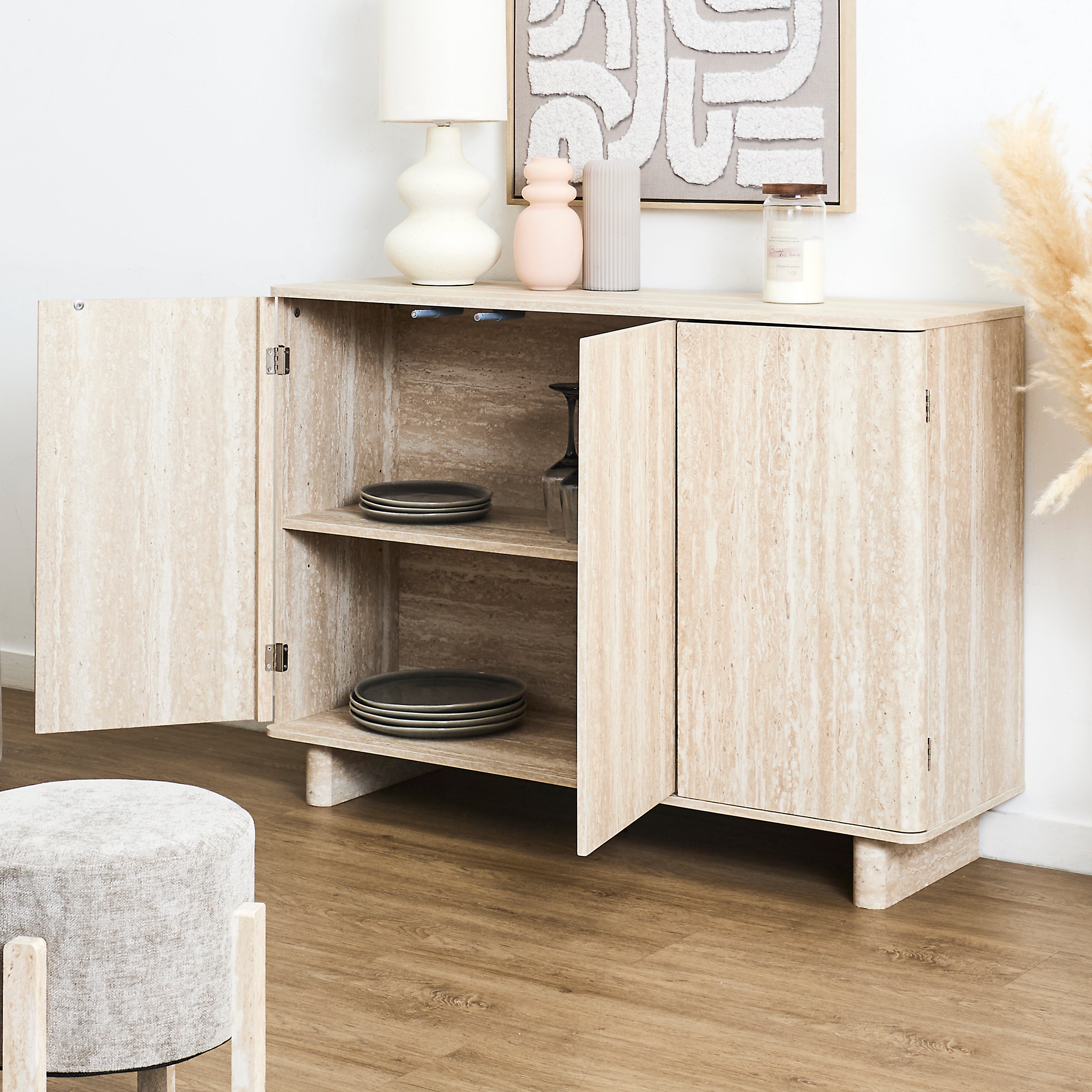 BUFFET 3 PORTES PIETRA