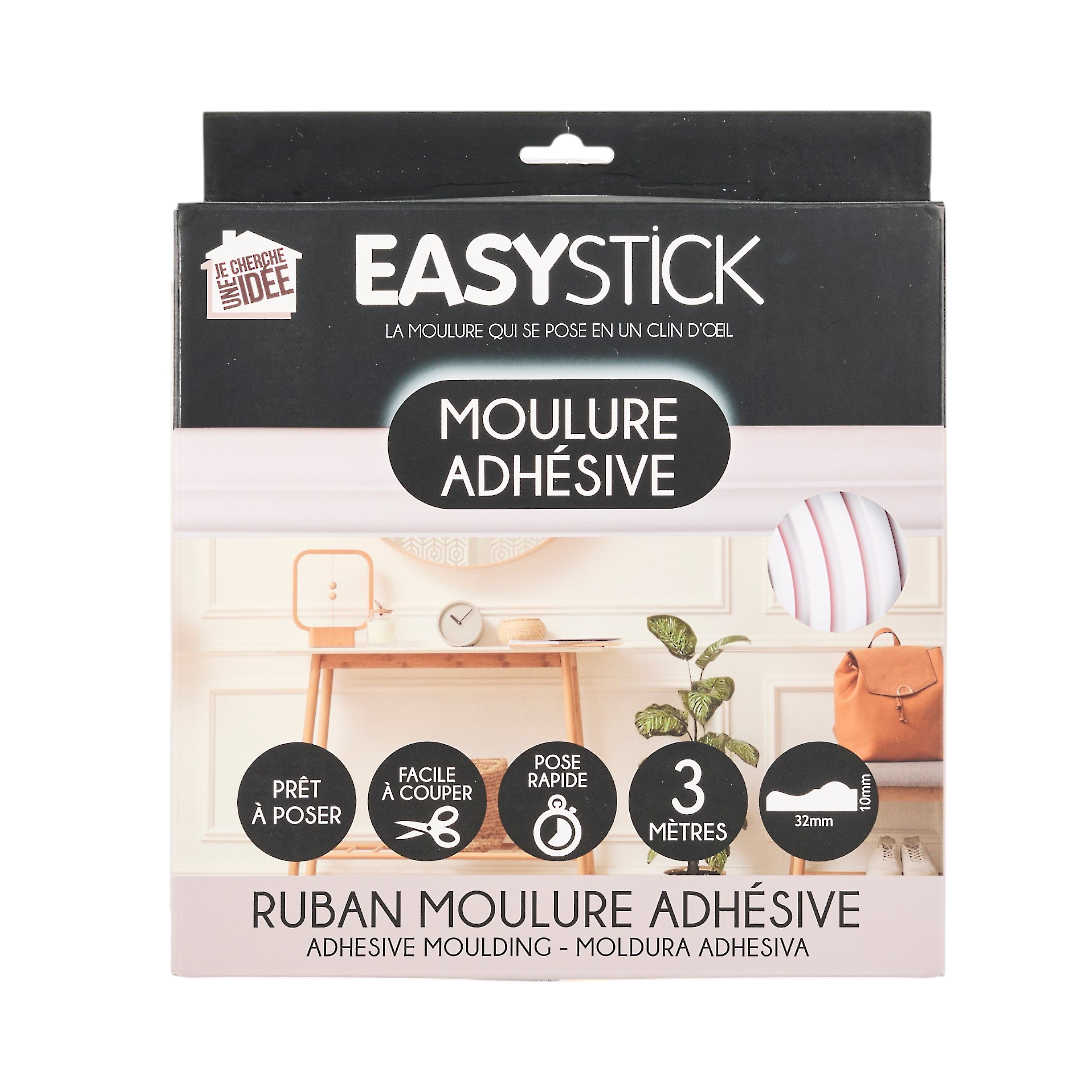 MOULURE ADHESIVE DECO 300X3.2CM