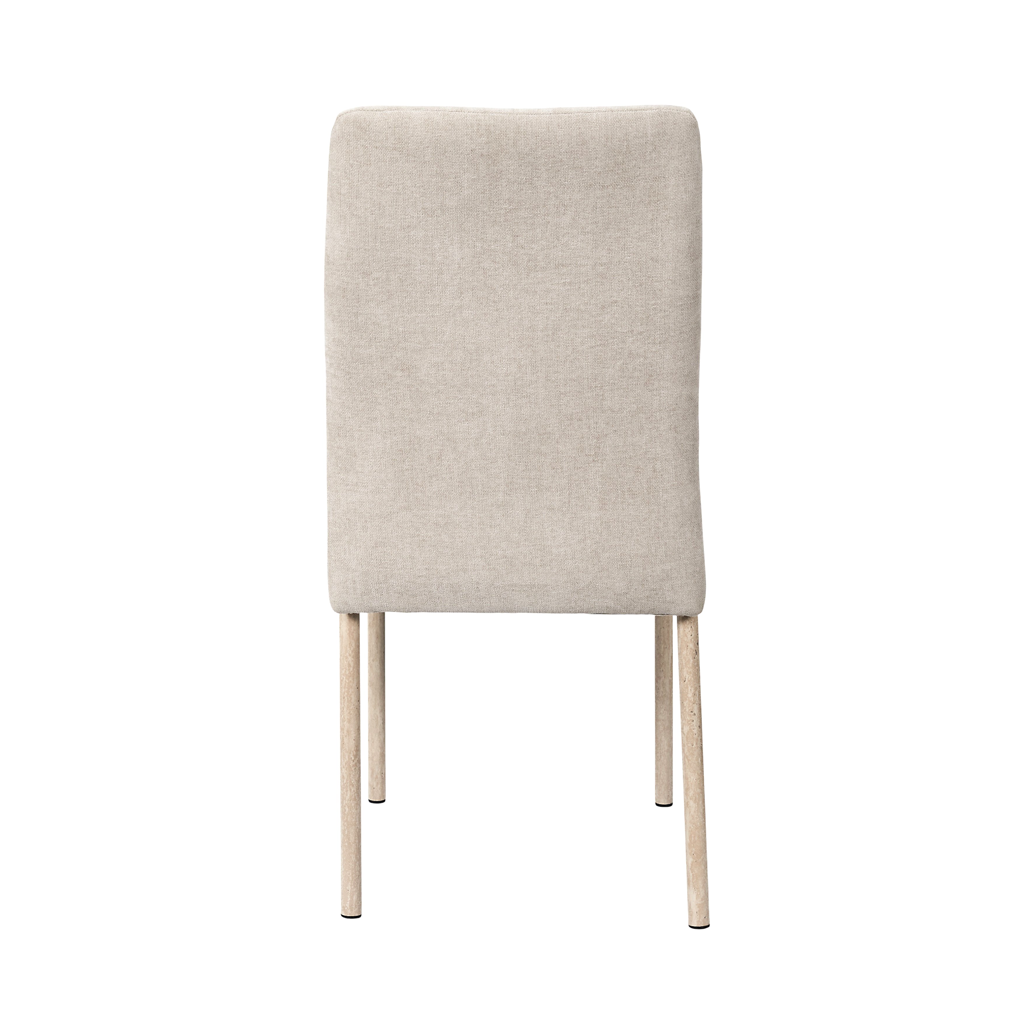 CHAISE EMILIA BEIGE - LOT DE 2