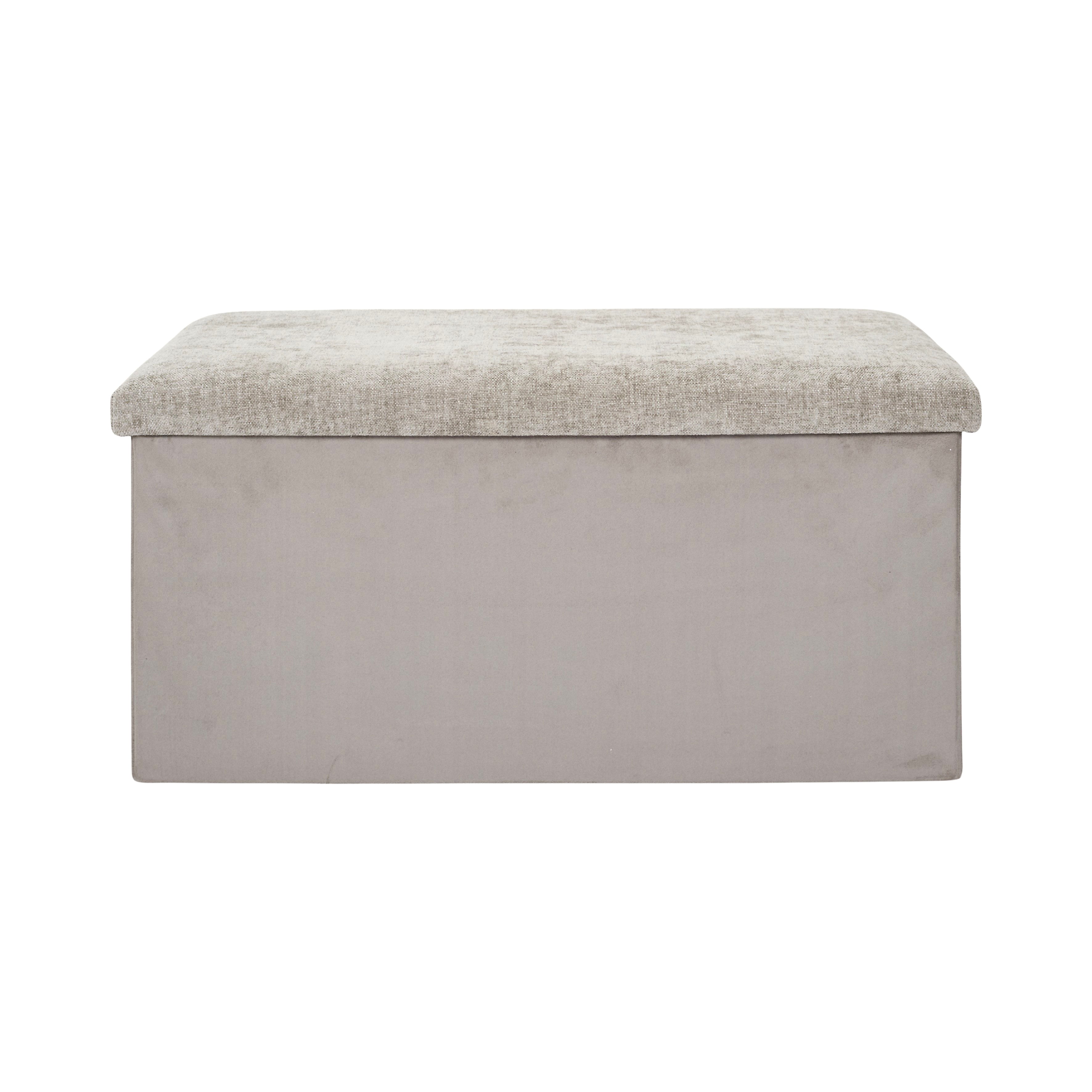 COFFRE BANC PLIABLE EMILIA TAUPE