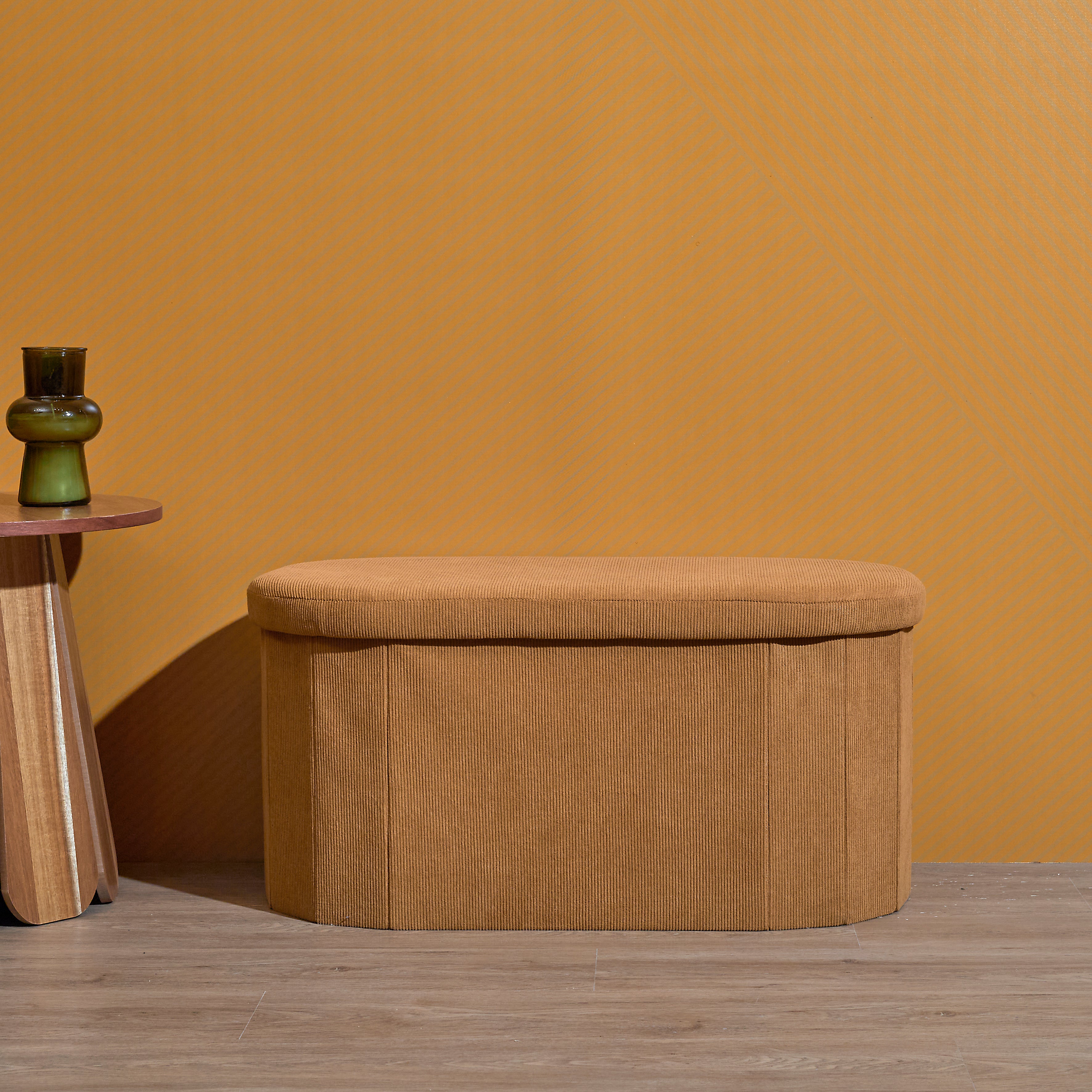 COFFRE BANC PLIABLE COTELE JULES JAUNE