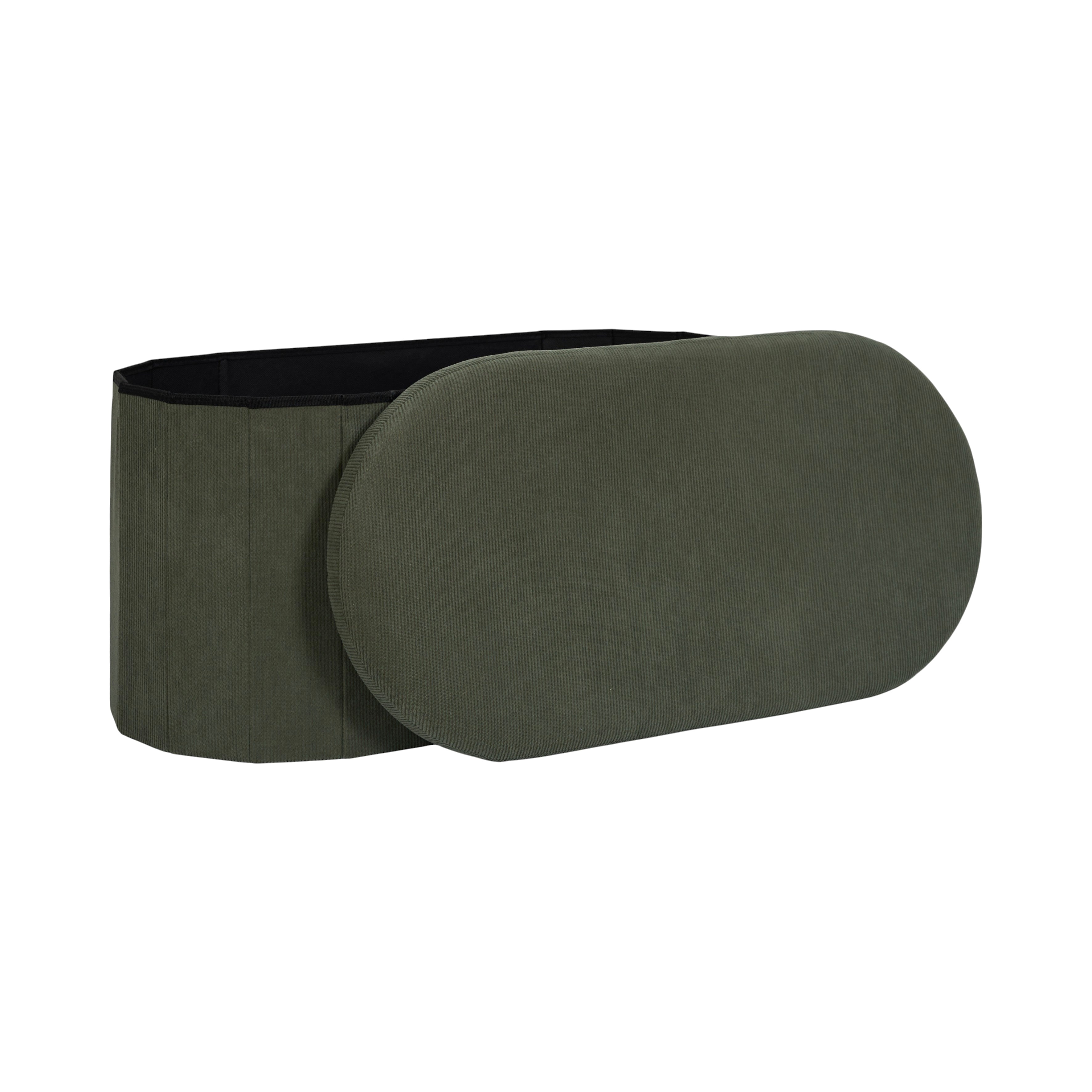 COFFRE BANC PLIABLE COTELE JULES VERT