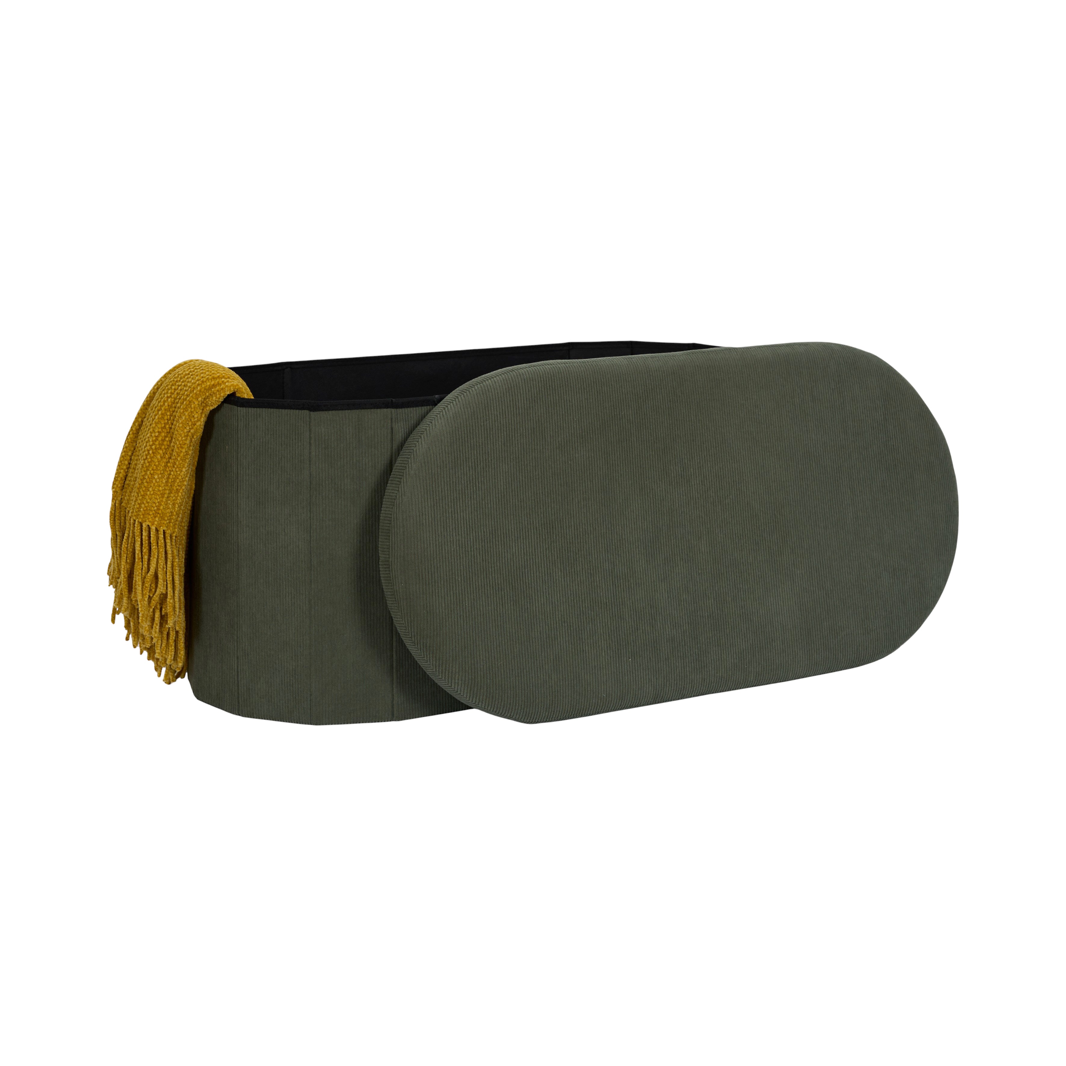 COFFRE BANC PLIABLE COTELE JULES VERT