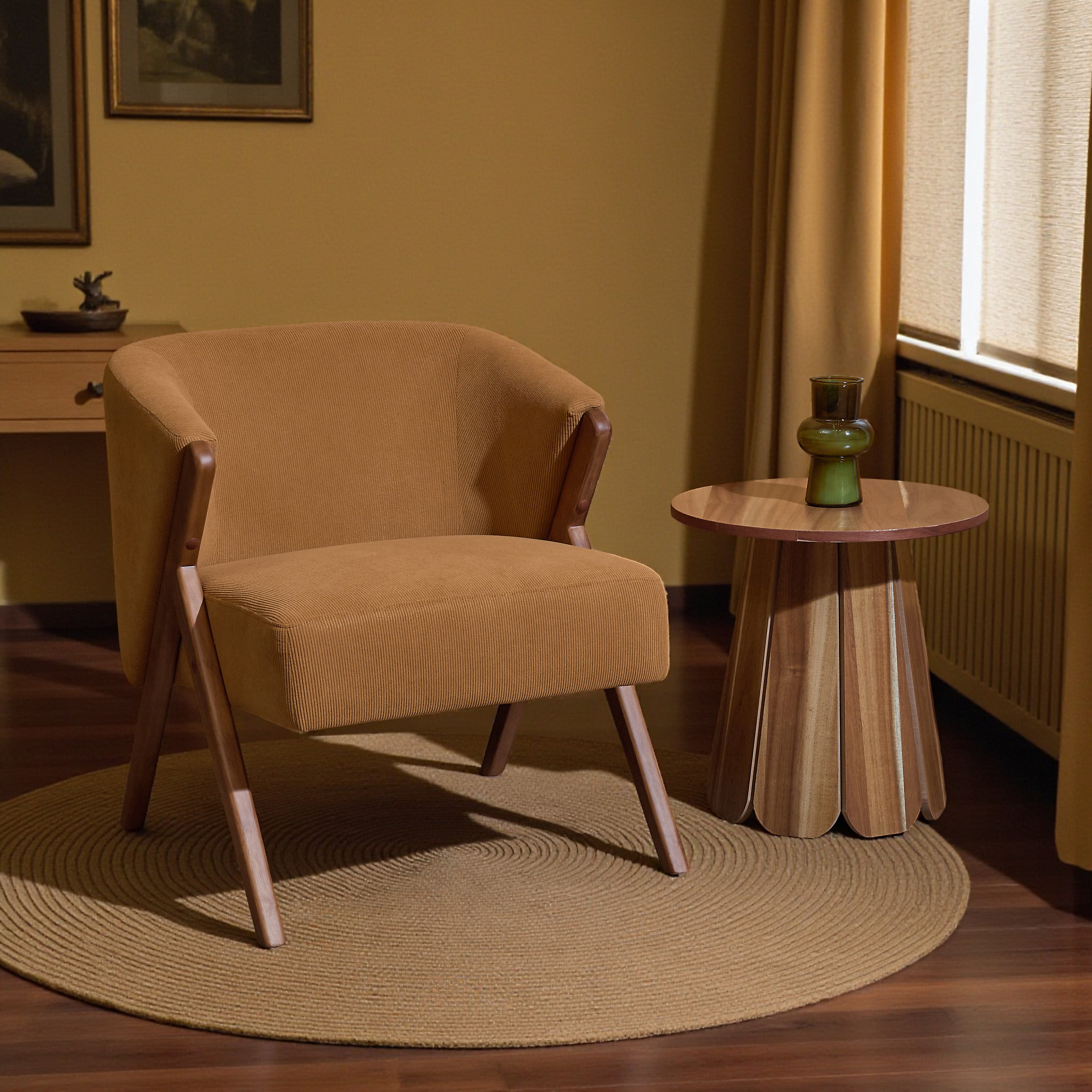 FAUTEUIL SALON COTELE JULES JAUNE