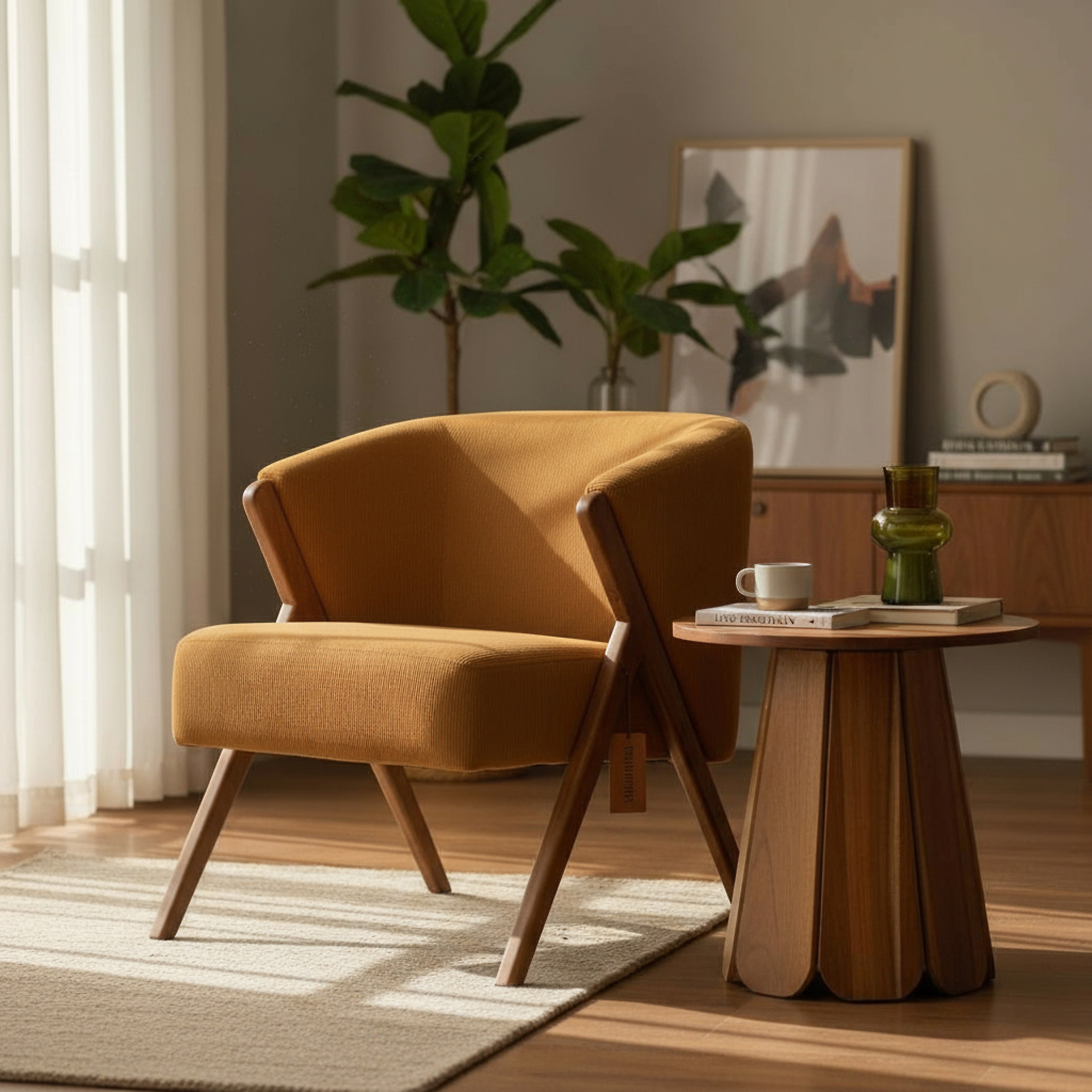 FAUTEUIL SALON COTELE JULES JAUNE