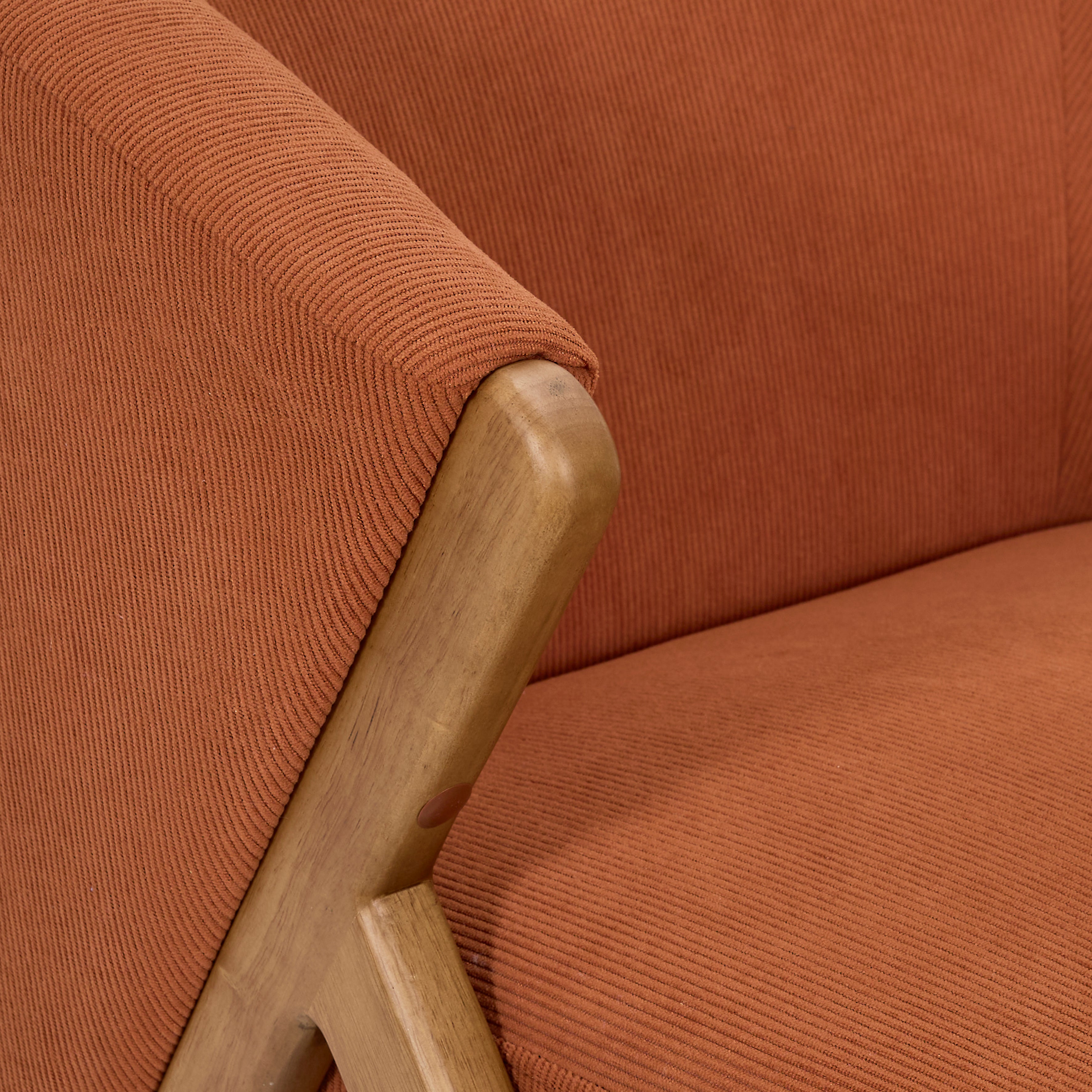 FAUTEUIL SALON COTELE JULES TERRACOTTA