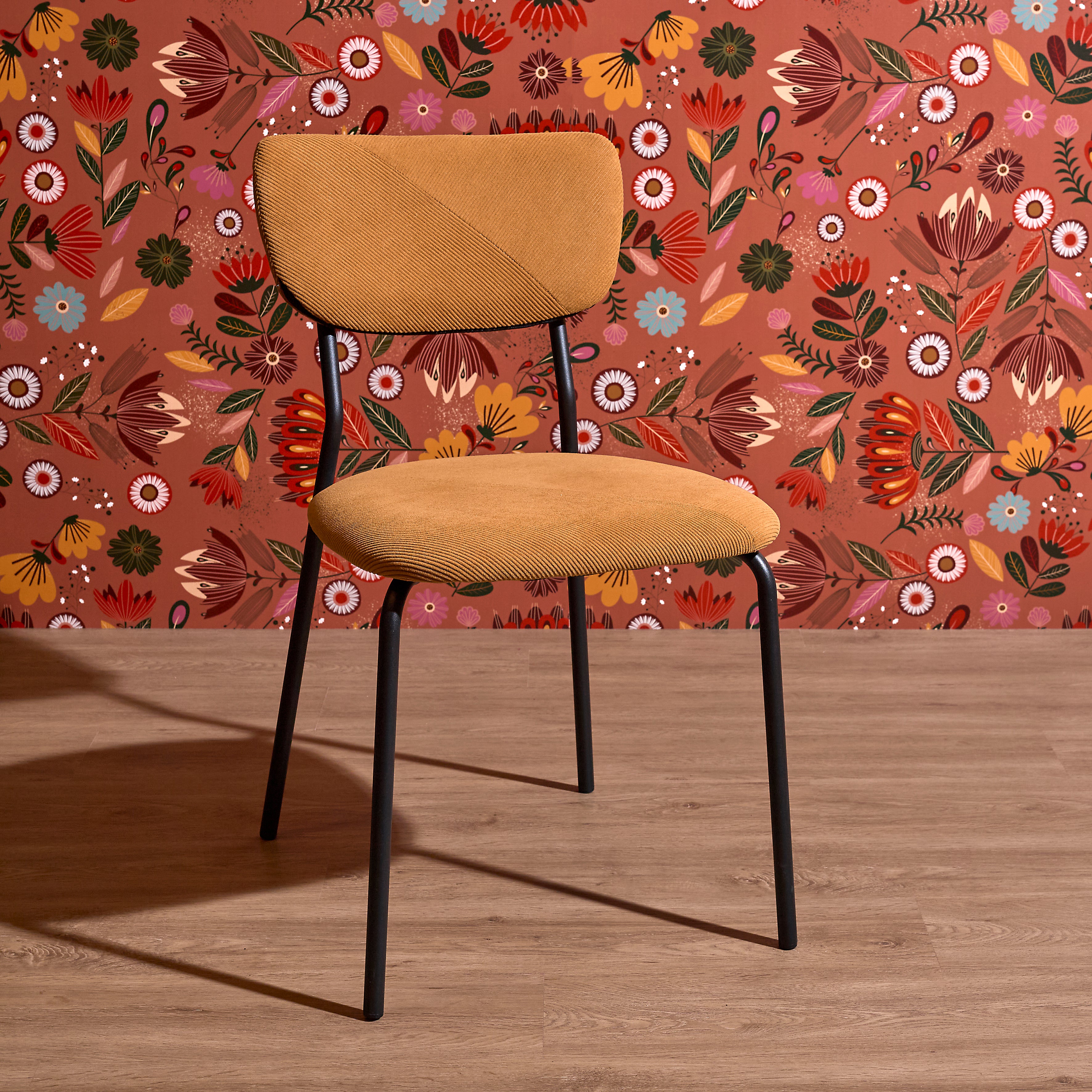 CHAISE COTELE JULES JAUNE - LOT DE 4