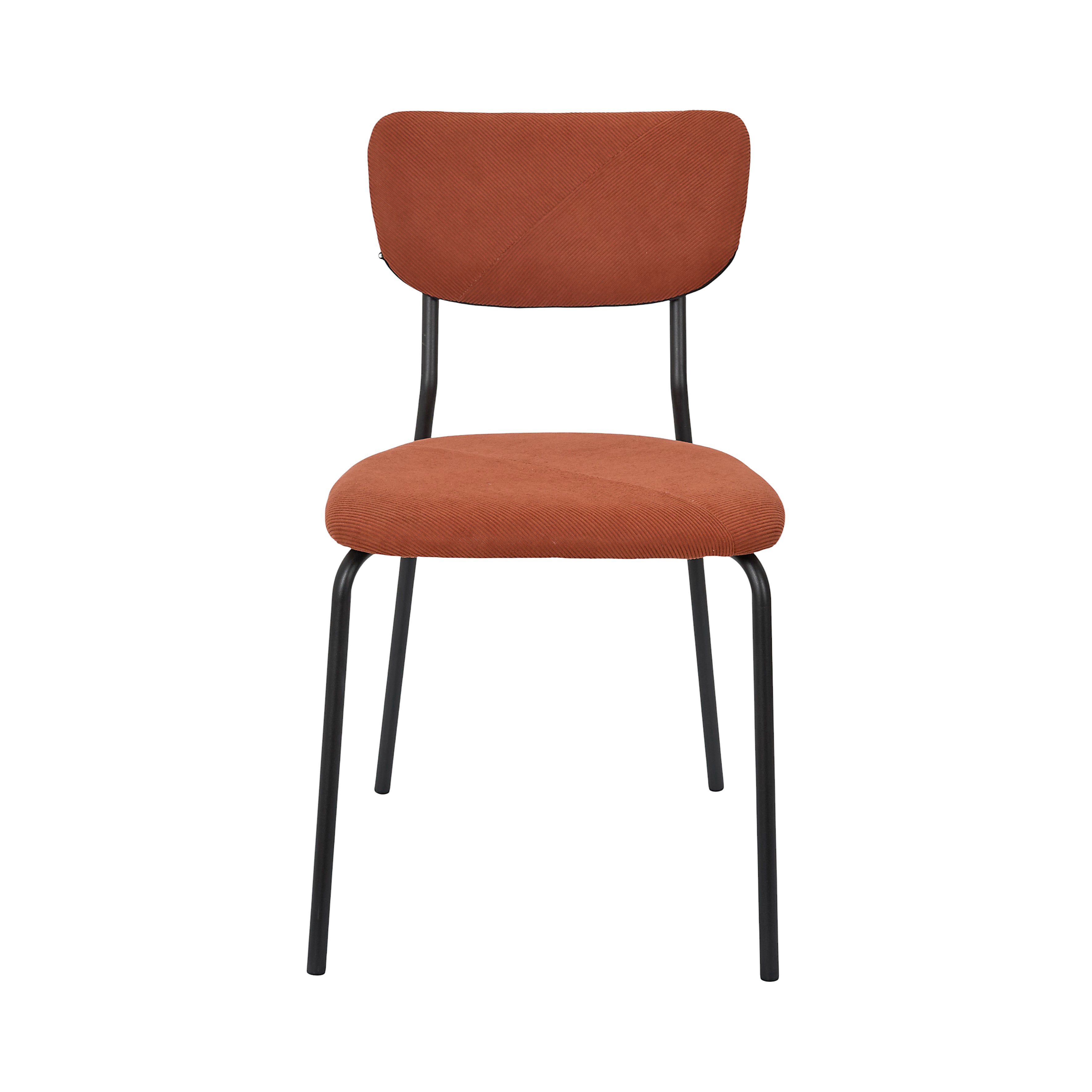 CHAISE COTELE JULES TERRACOTTA - LOT DE 4
