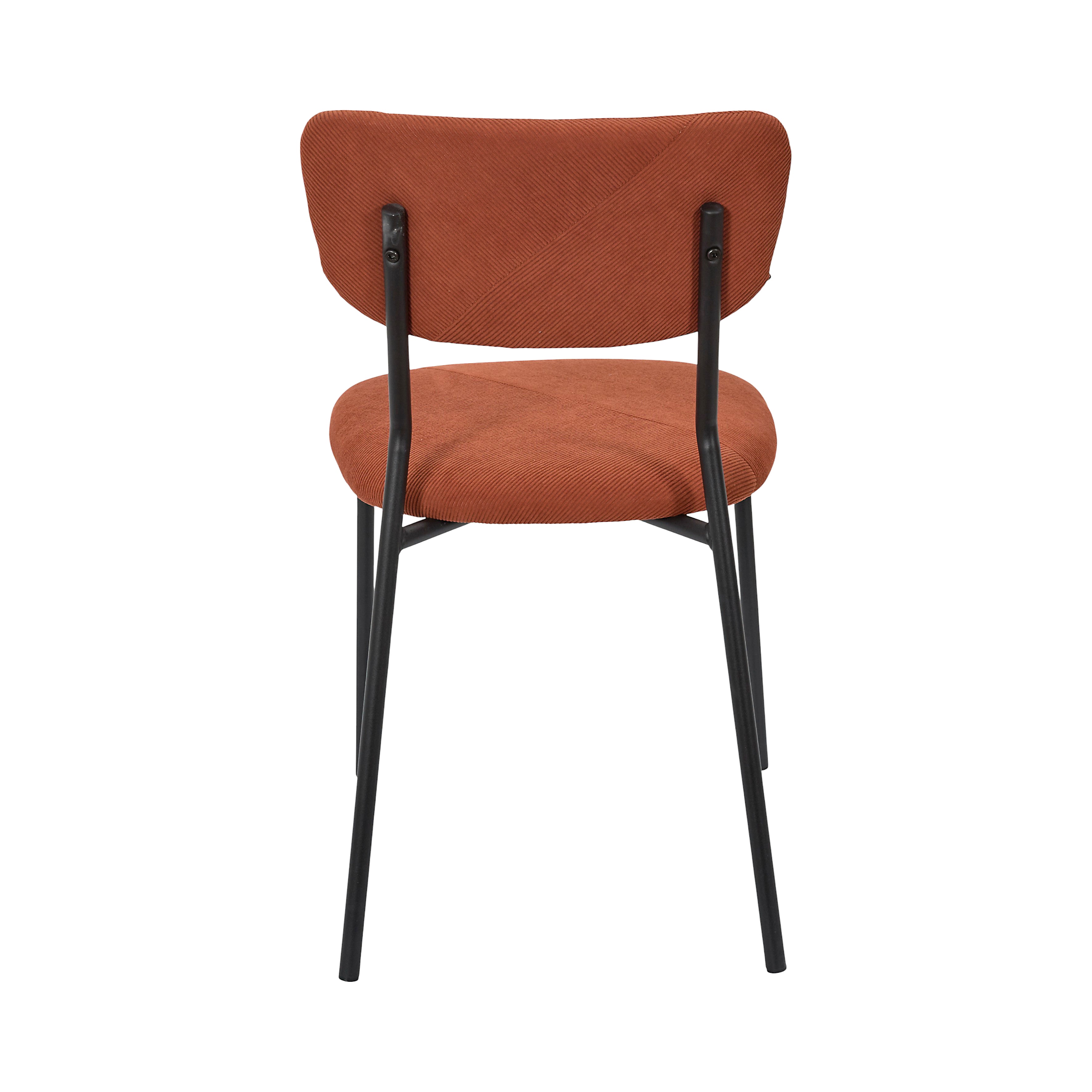 CHAISE COTELE JULES TERRACOTTA - LOT DE 4