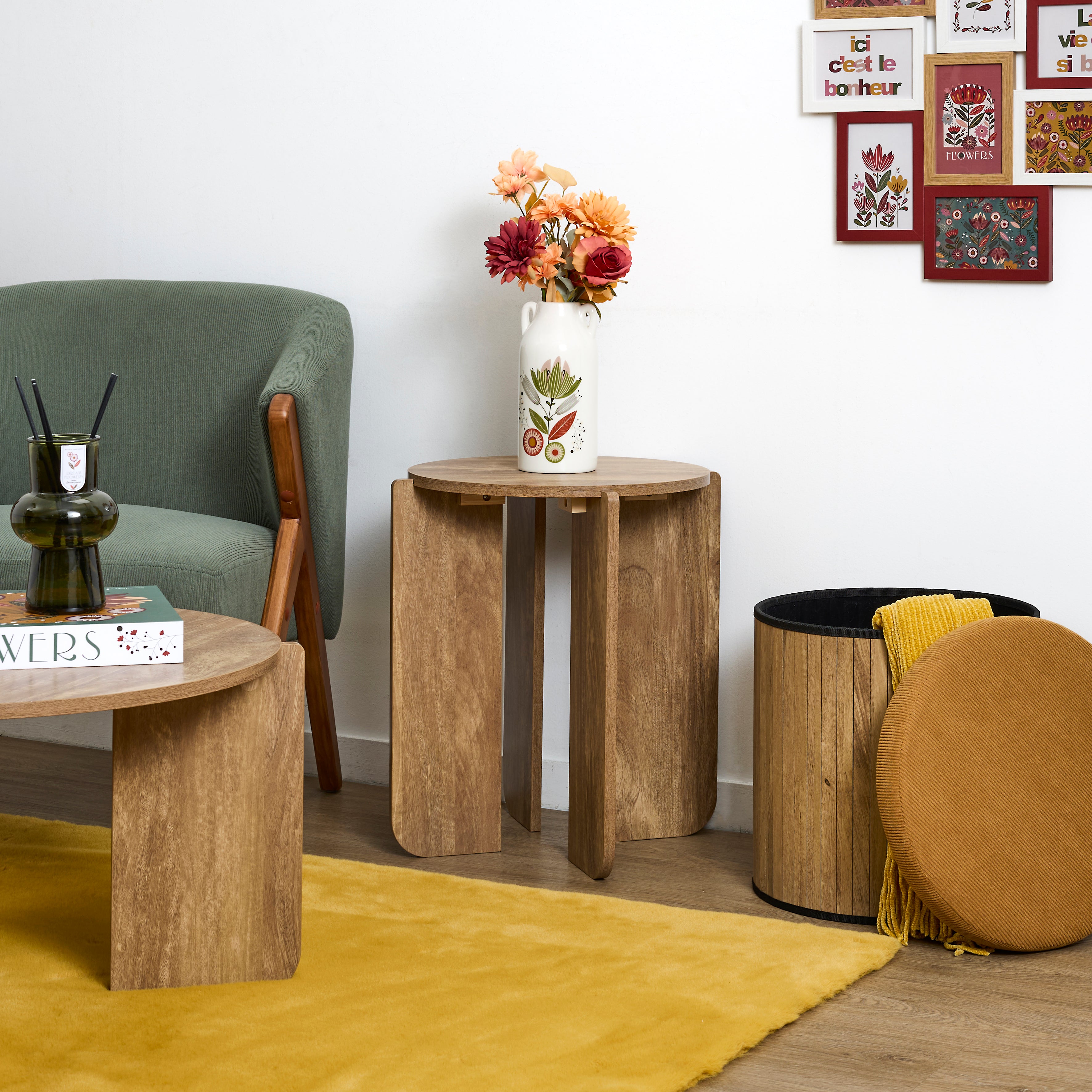 TABLE D APPOINT HERITAGE D45CM
