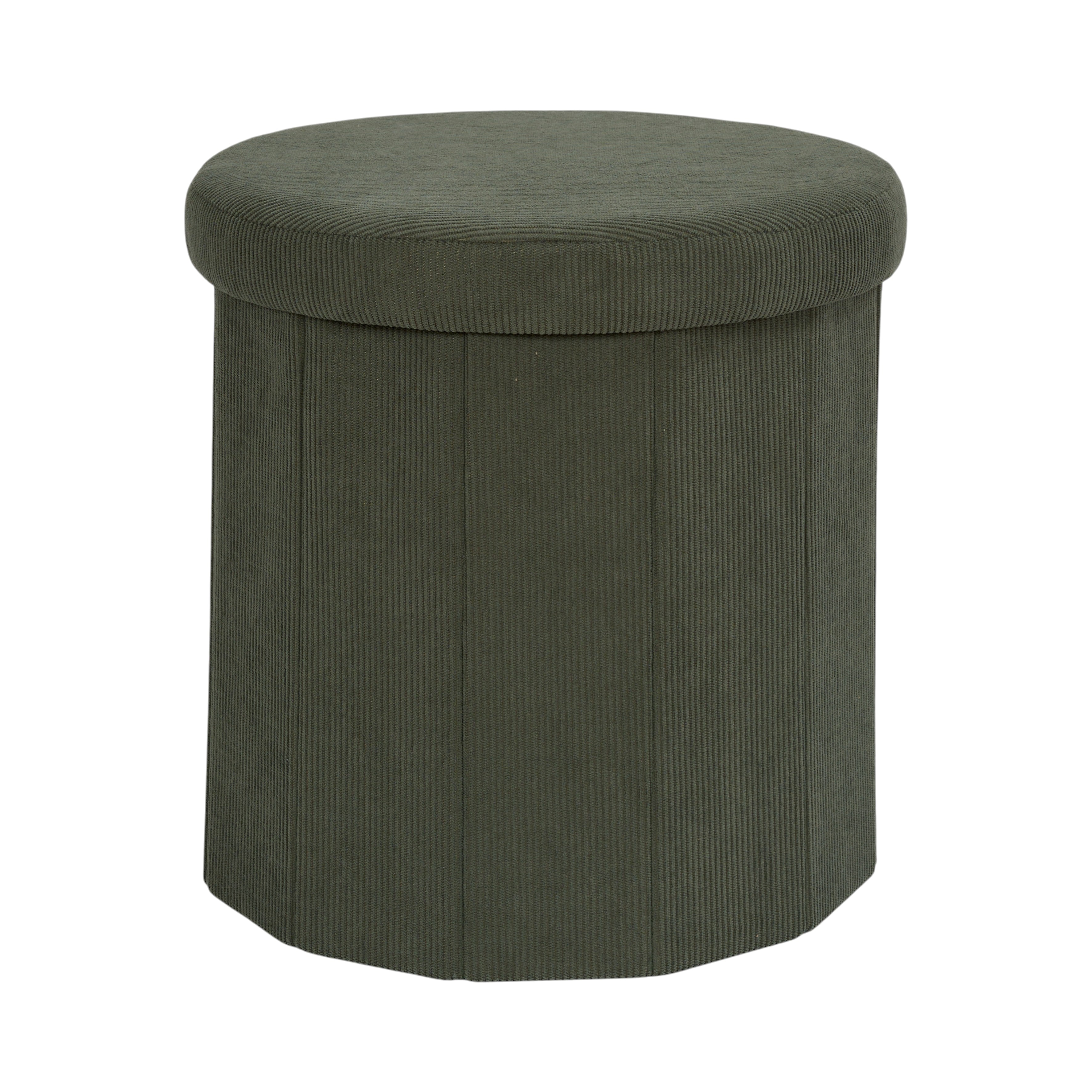 COFFRE POUF PLIABLE COTELE JULES VERT