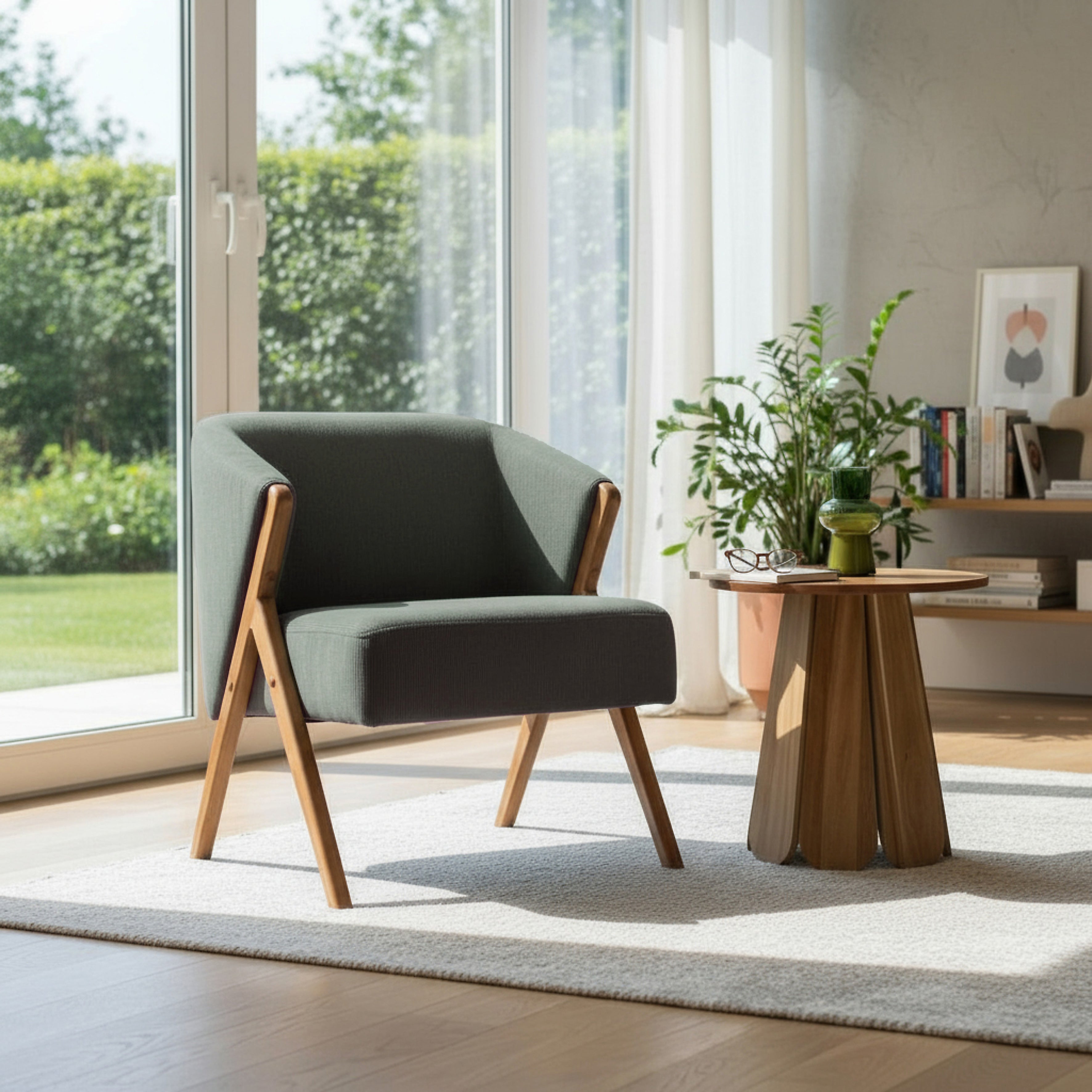 FAUTEUIL SALON COTELE JULES VERT