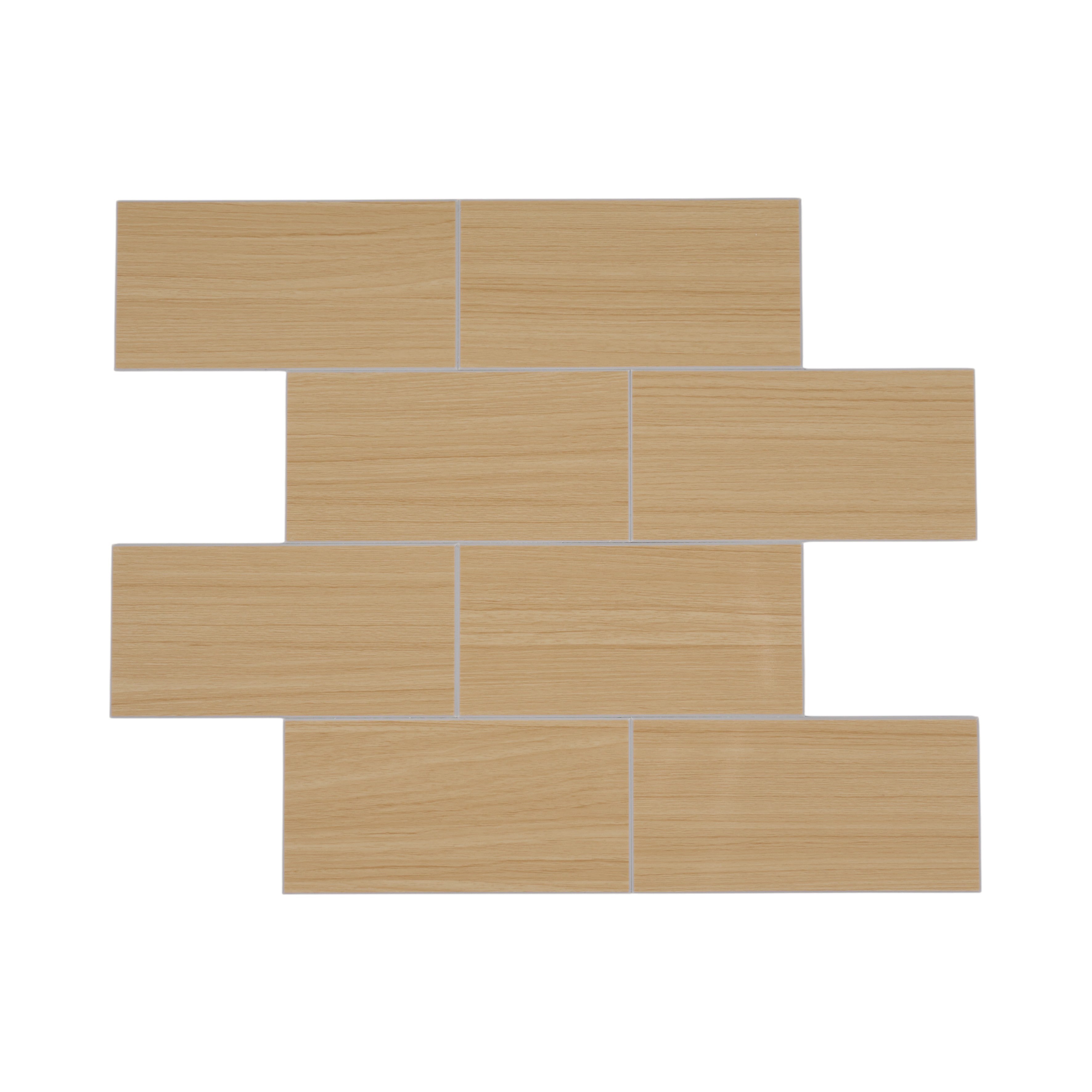 CREDENCE ADHESIVE RIGIDE RECTANGLE EFFET CHENE