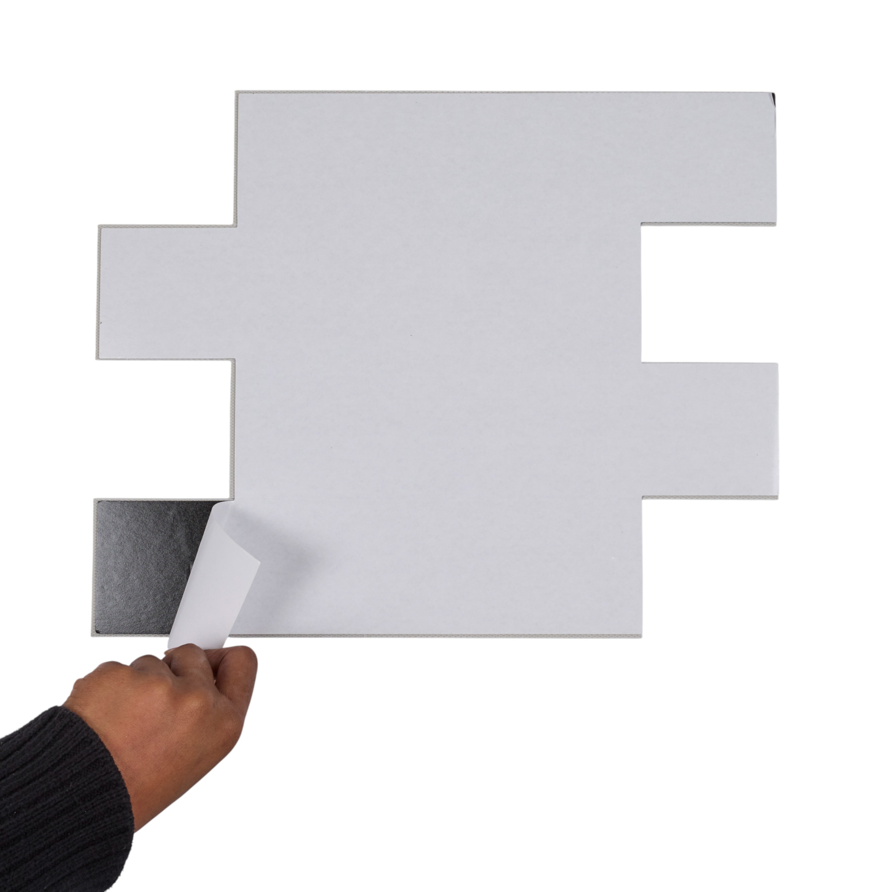 CREDENCE ADHESIVE RIGIDE RECTANGLE EFFET CHENE