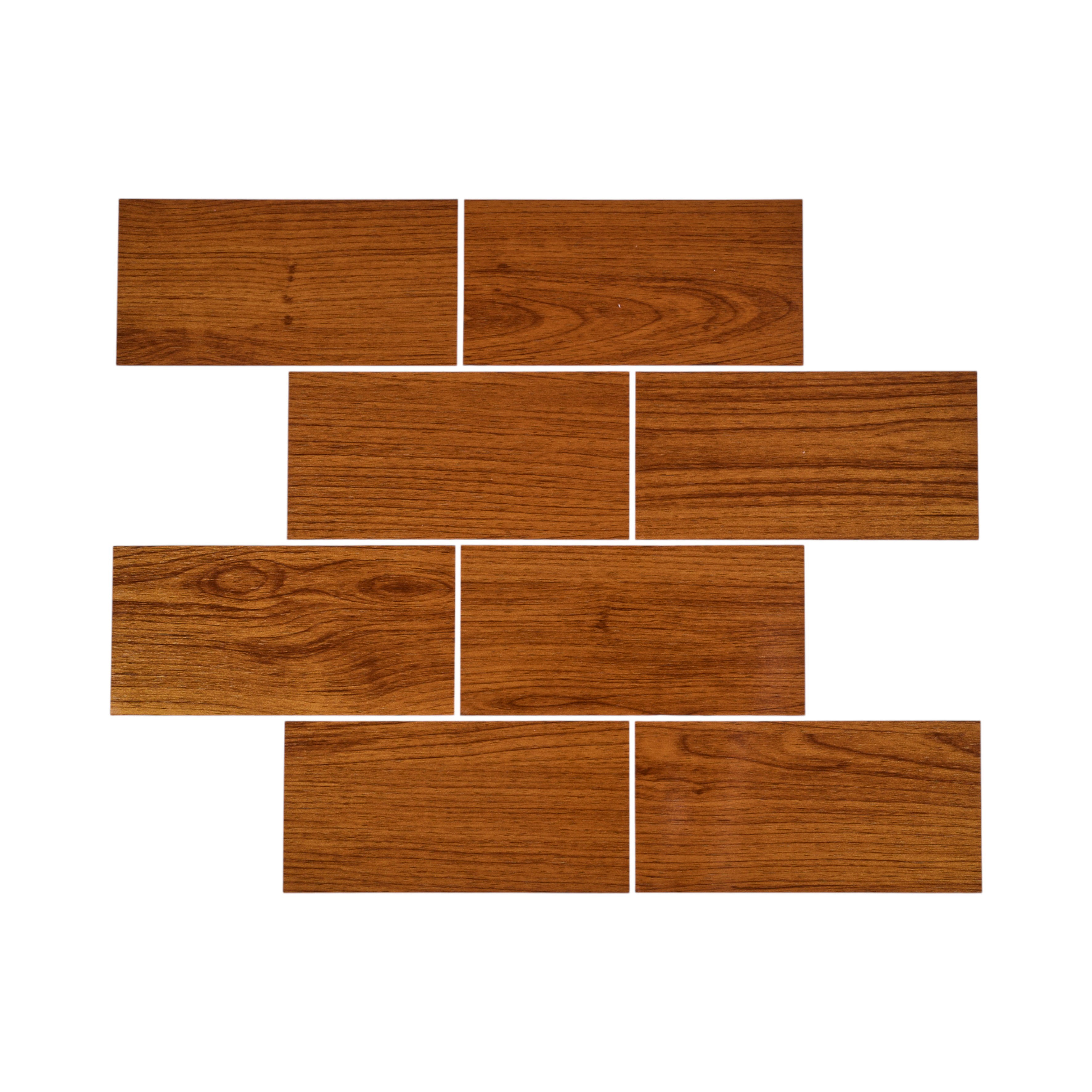 CREDENCE ADHESIVE RIGIDE RECTANGLE EFFET NOYER