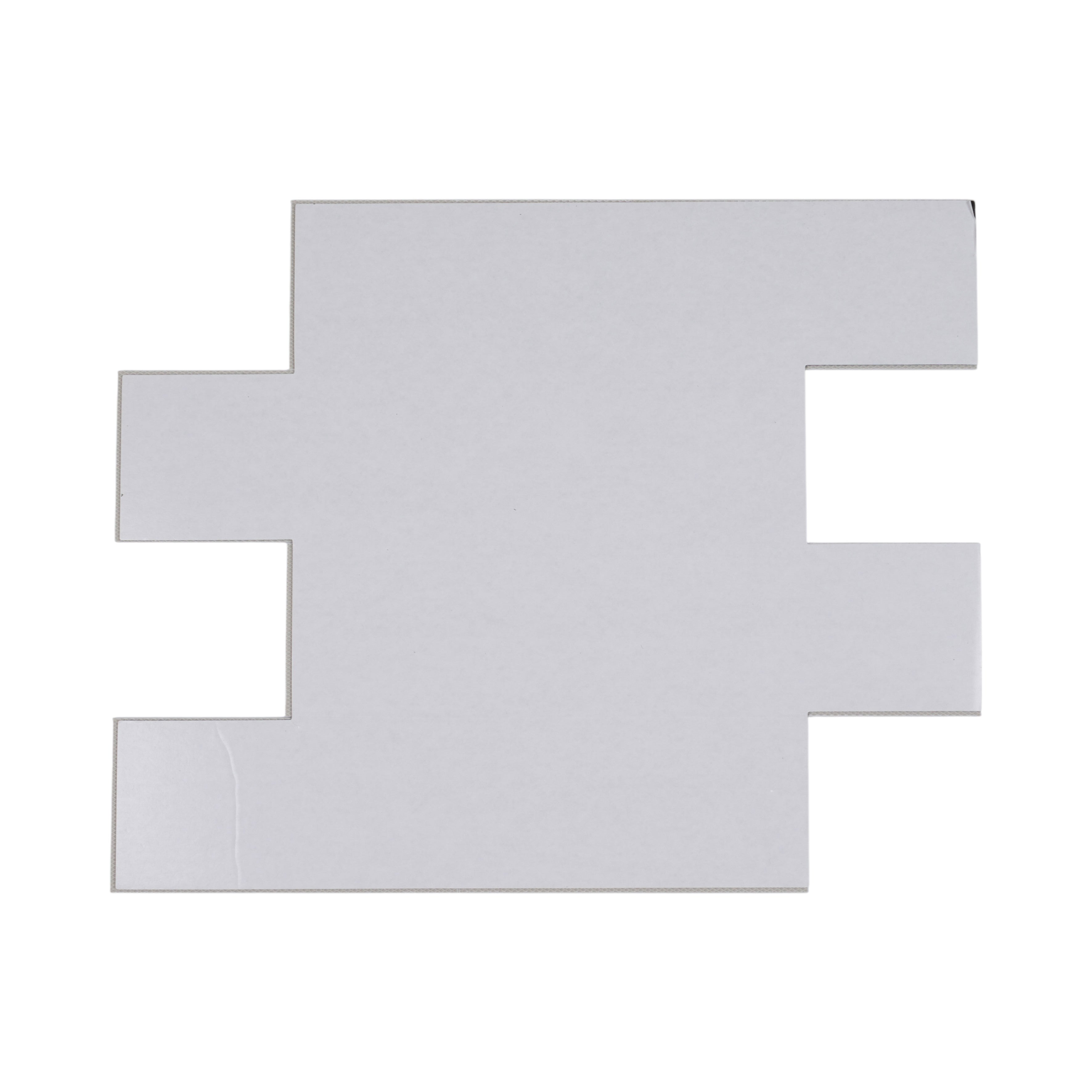 CREDENCE ADHESIVE RIGIDE RECTANGLE EFFET NOYER