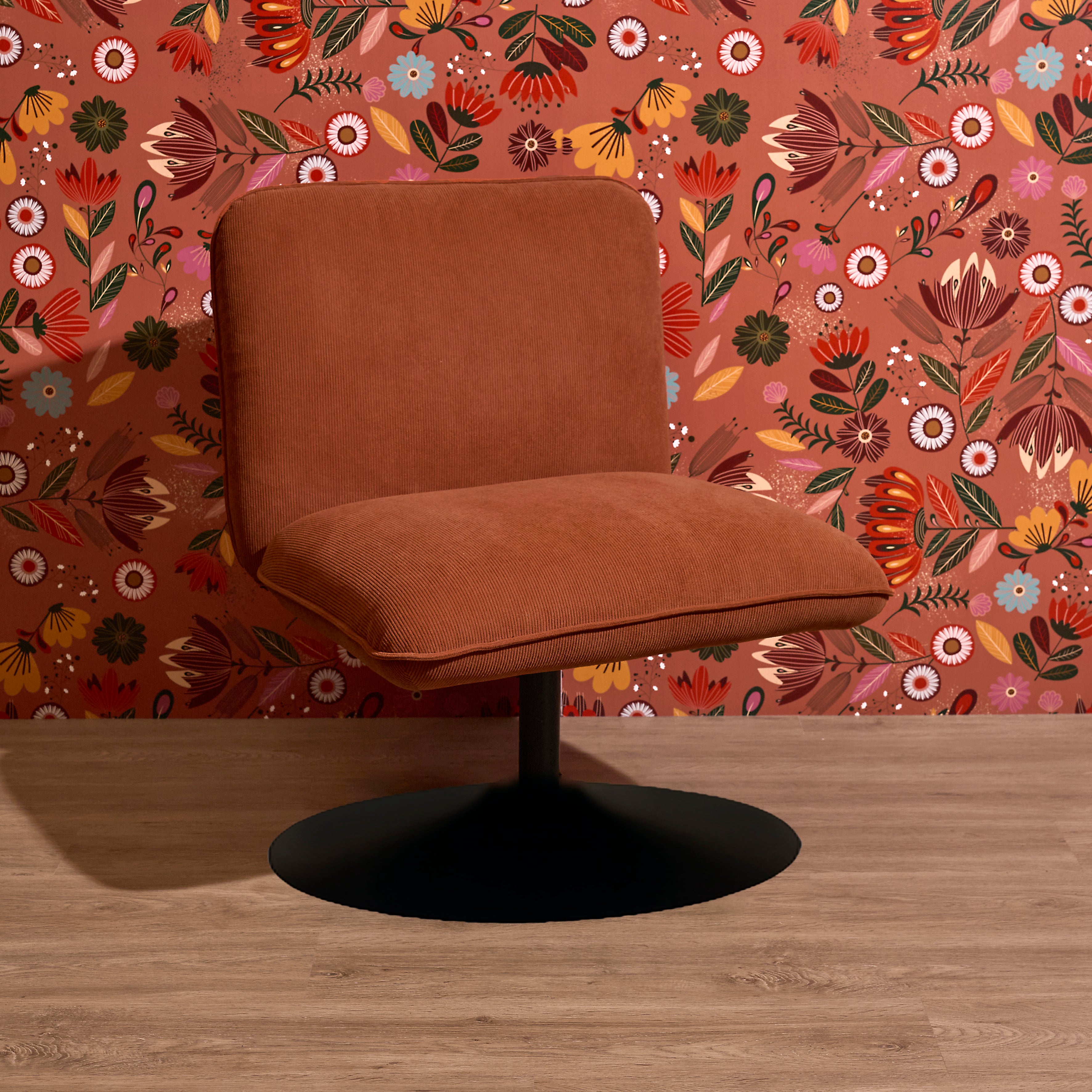 FAUTEUIL SALON PIVOTANT JULES TERRA