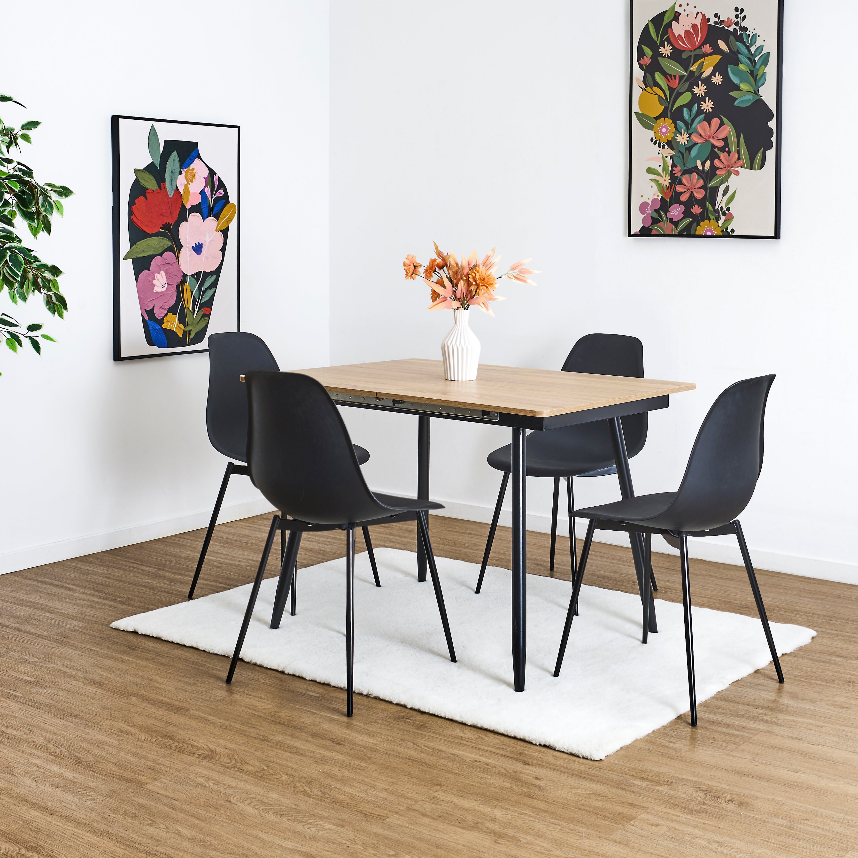 TABLE EXTENSIBLE 110 150CM LOKA