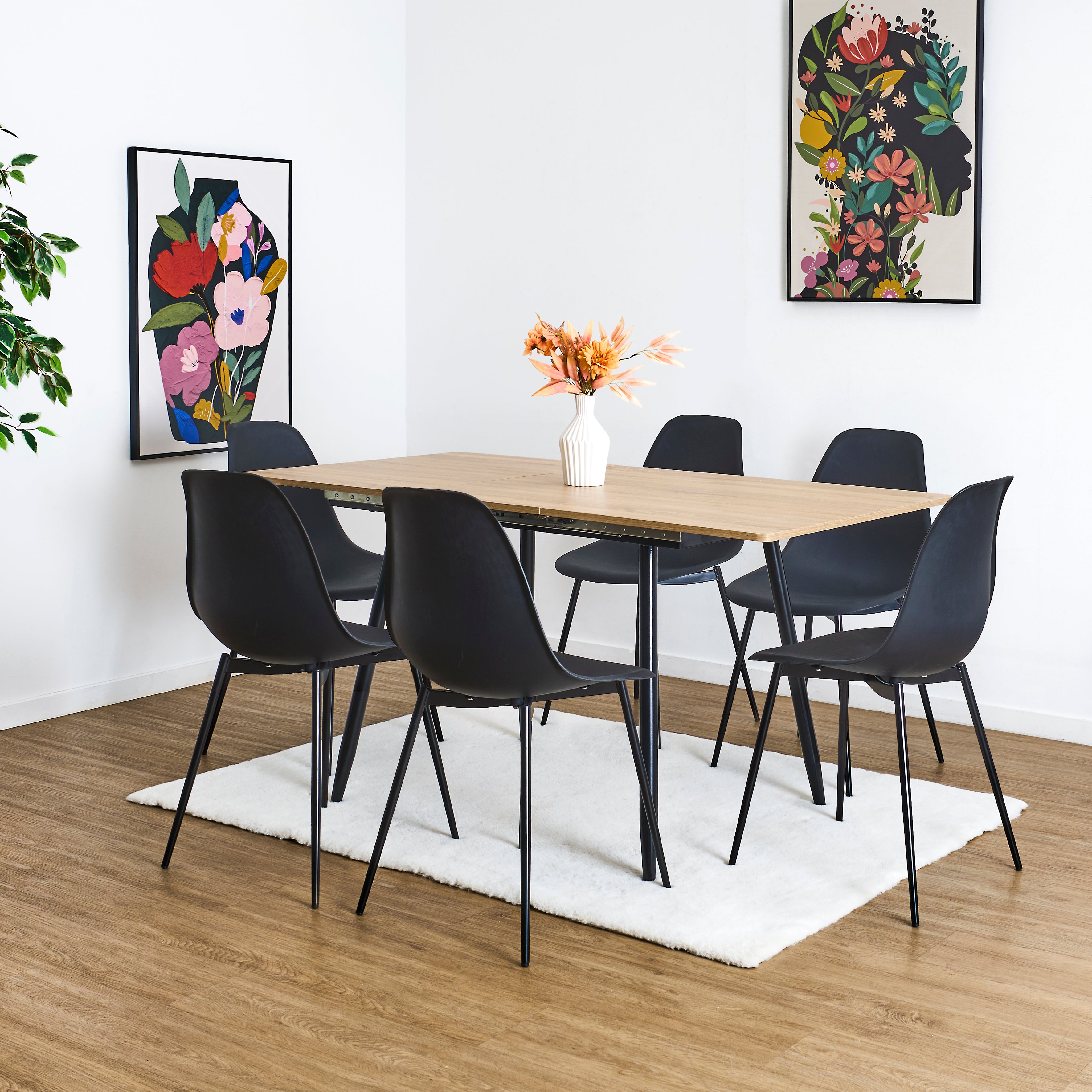 TABLE EXTENSIBLE 110 150CM LOKA