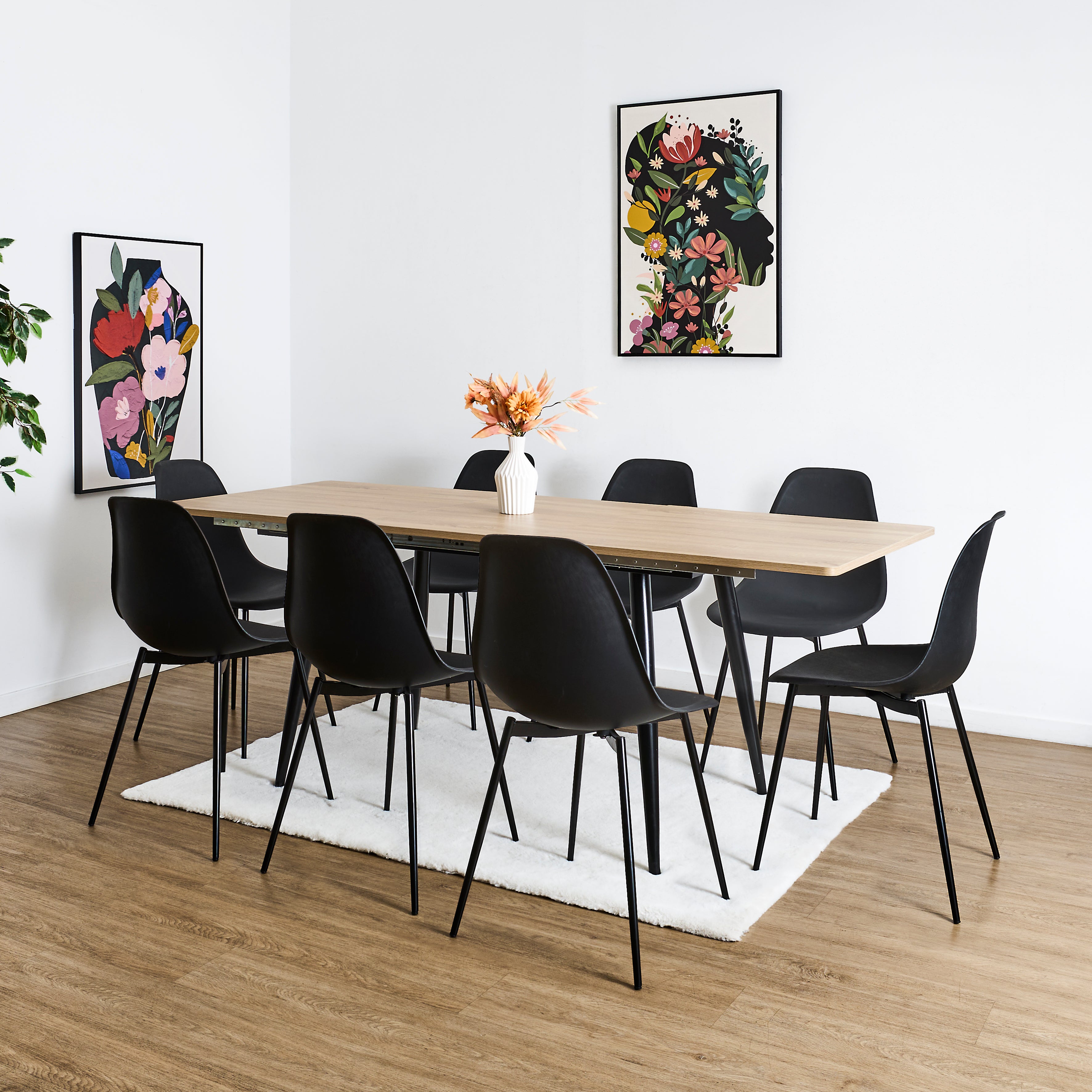 TABLE EXTENSIBLE 150 200CM LOKA