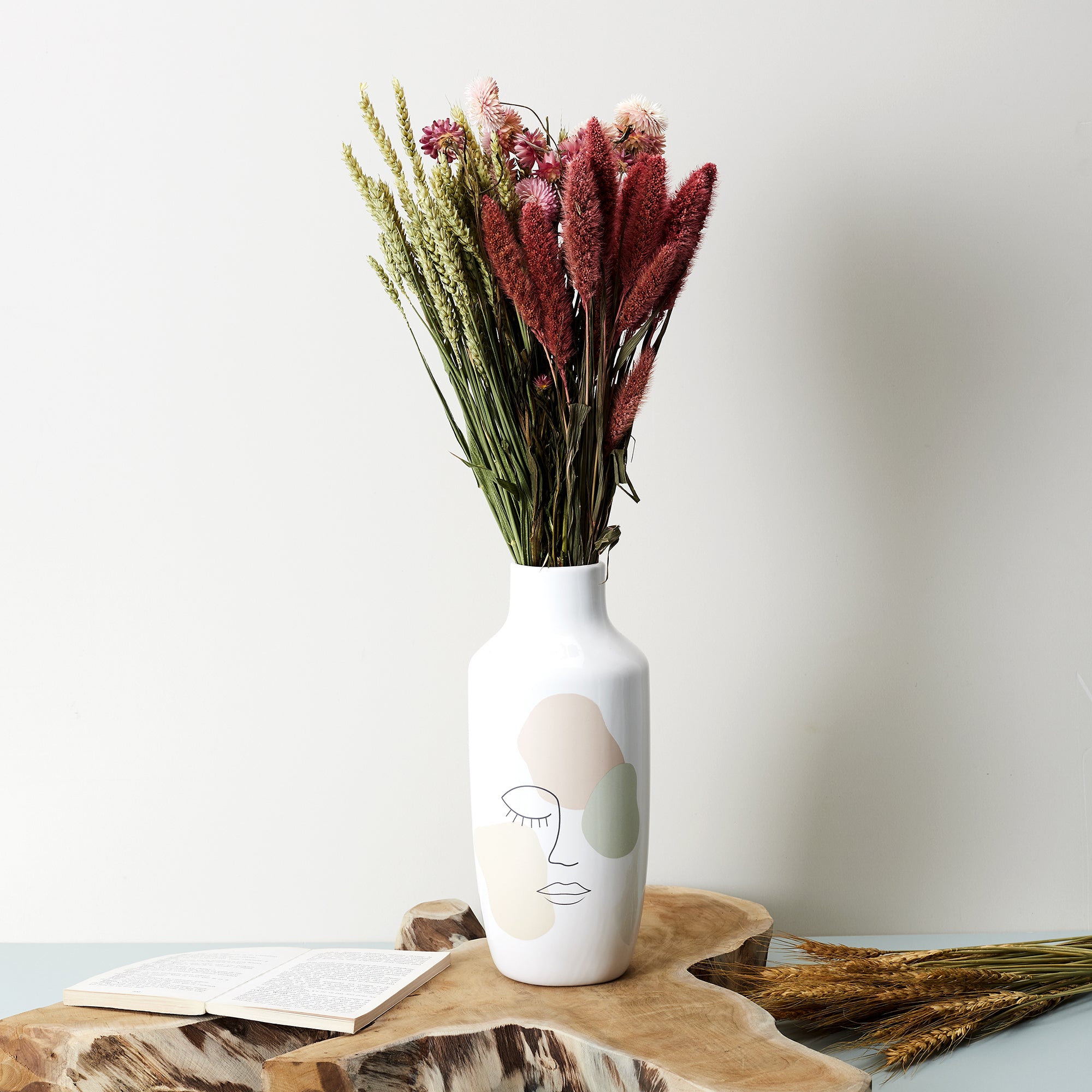 VASE CERAMIQUE POESIE FORMELLE H29CM