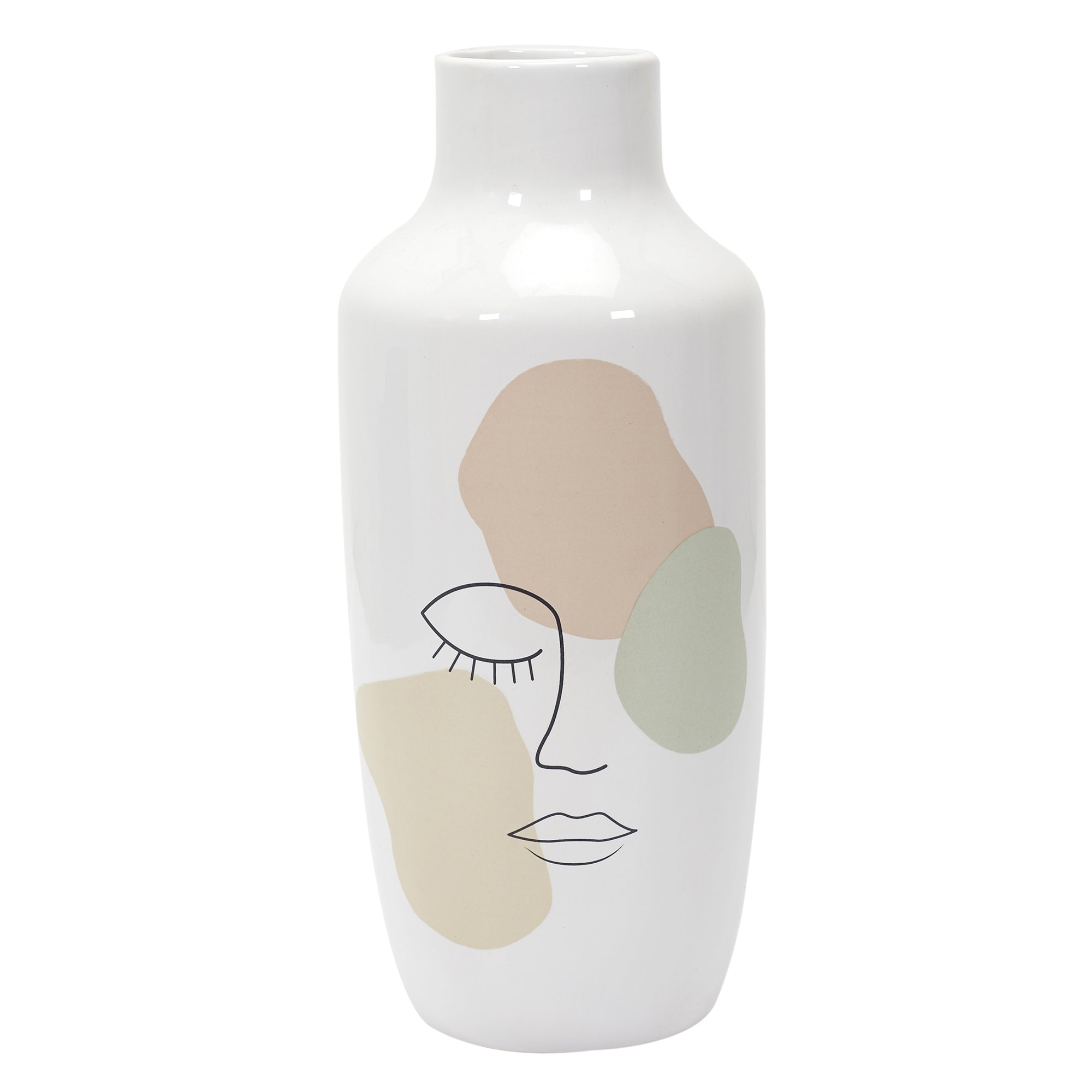 VASE CERAMIQUE POESIE FORMELLE H29CM