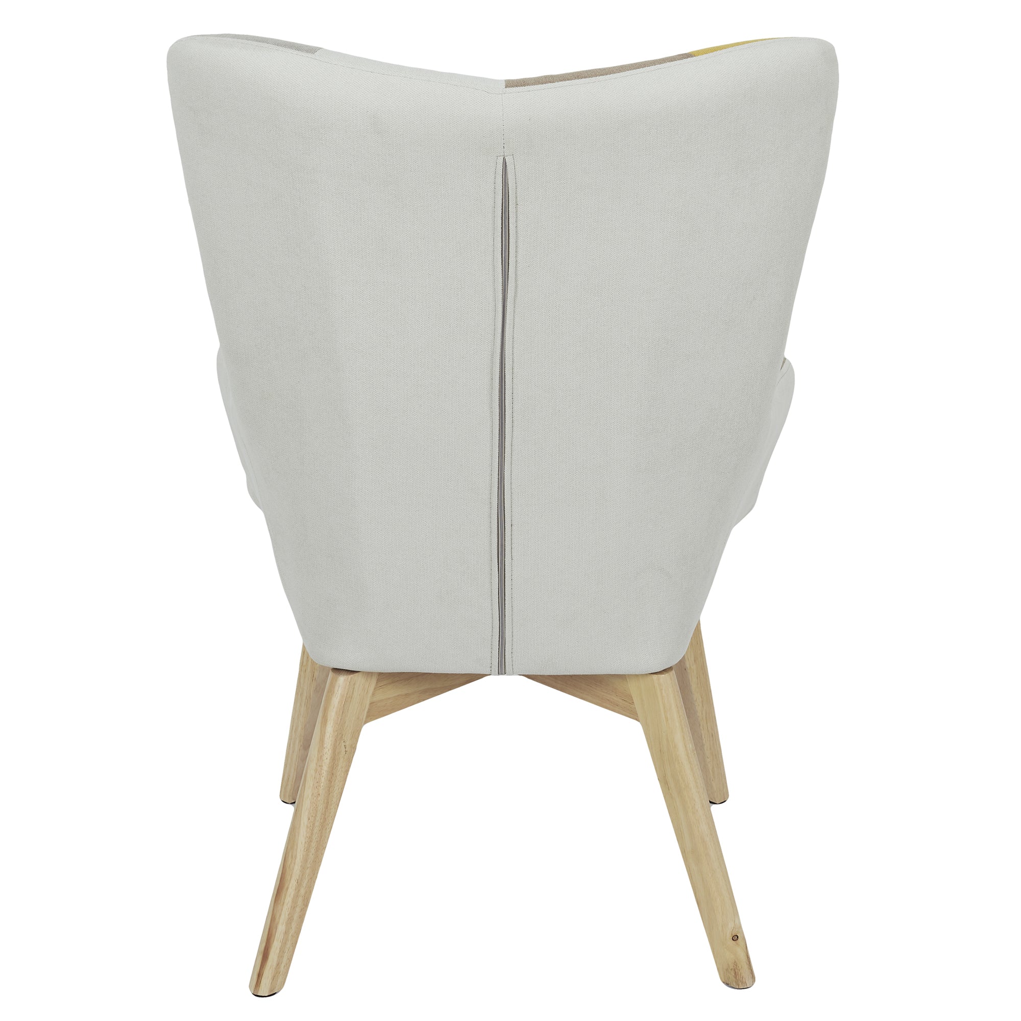 FAUTEUIL HELSINKI PATCHWORK JAUNE