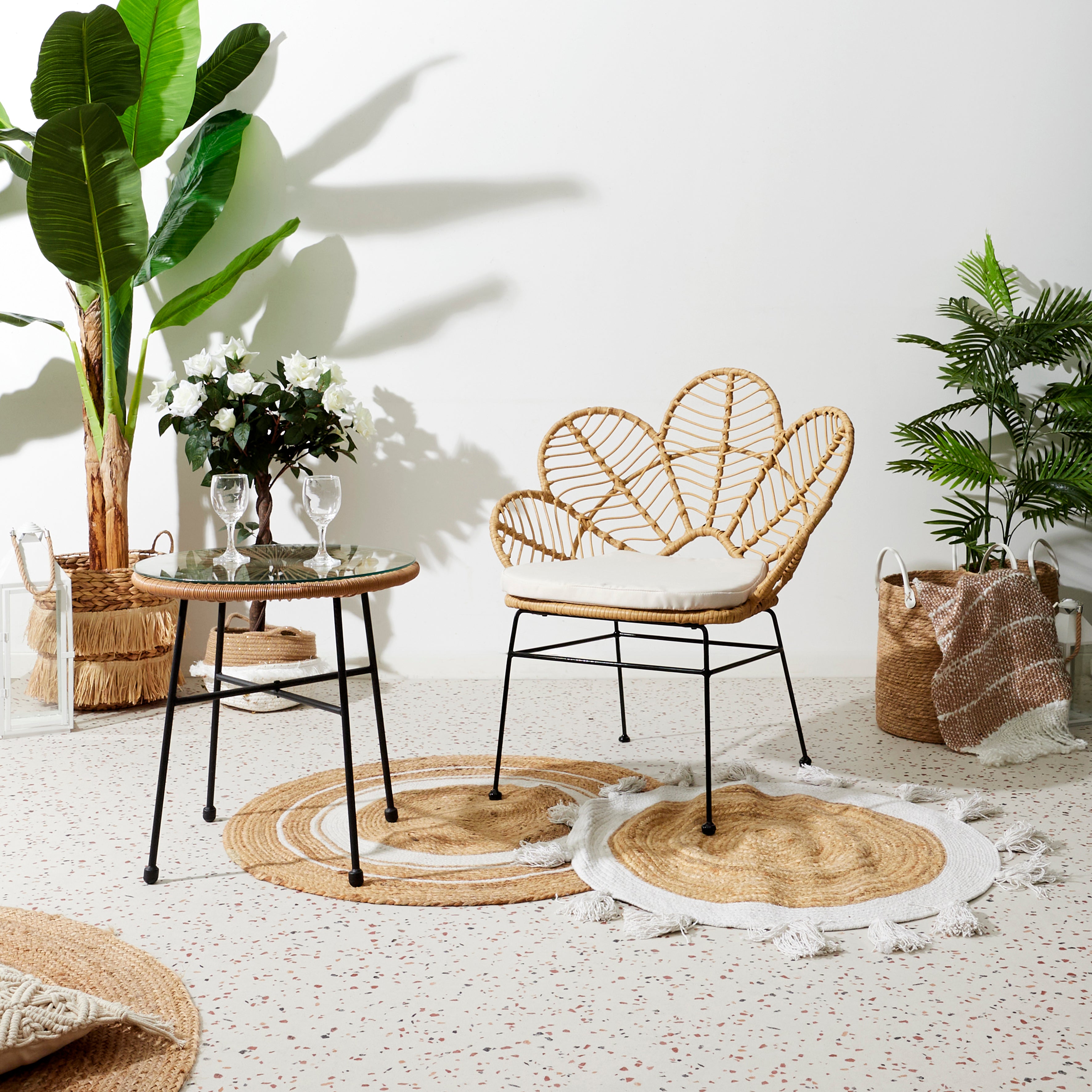 FAUTEUIL HONOLULU - LOT DE 2