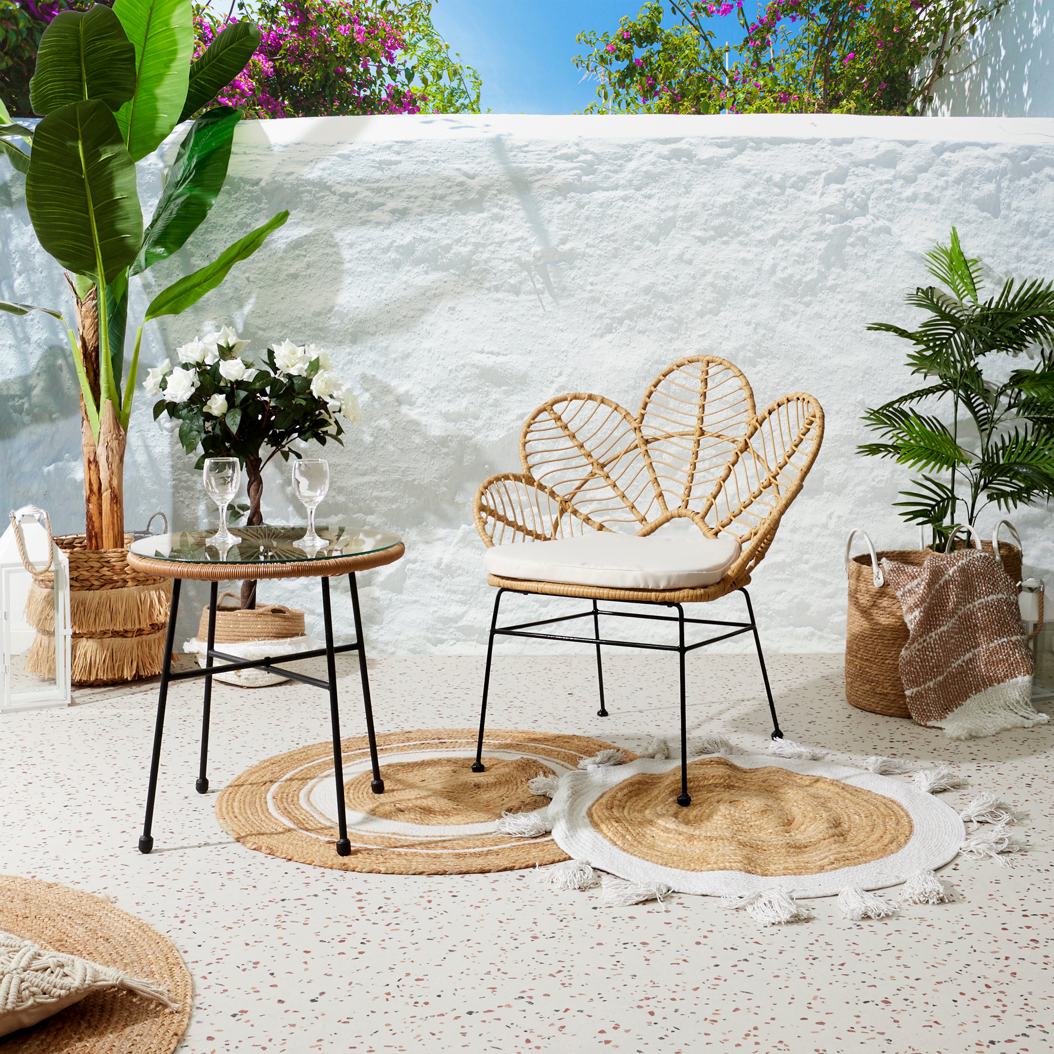 FAUTEUIL HONOLULU - LOT DE 2