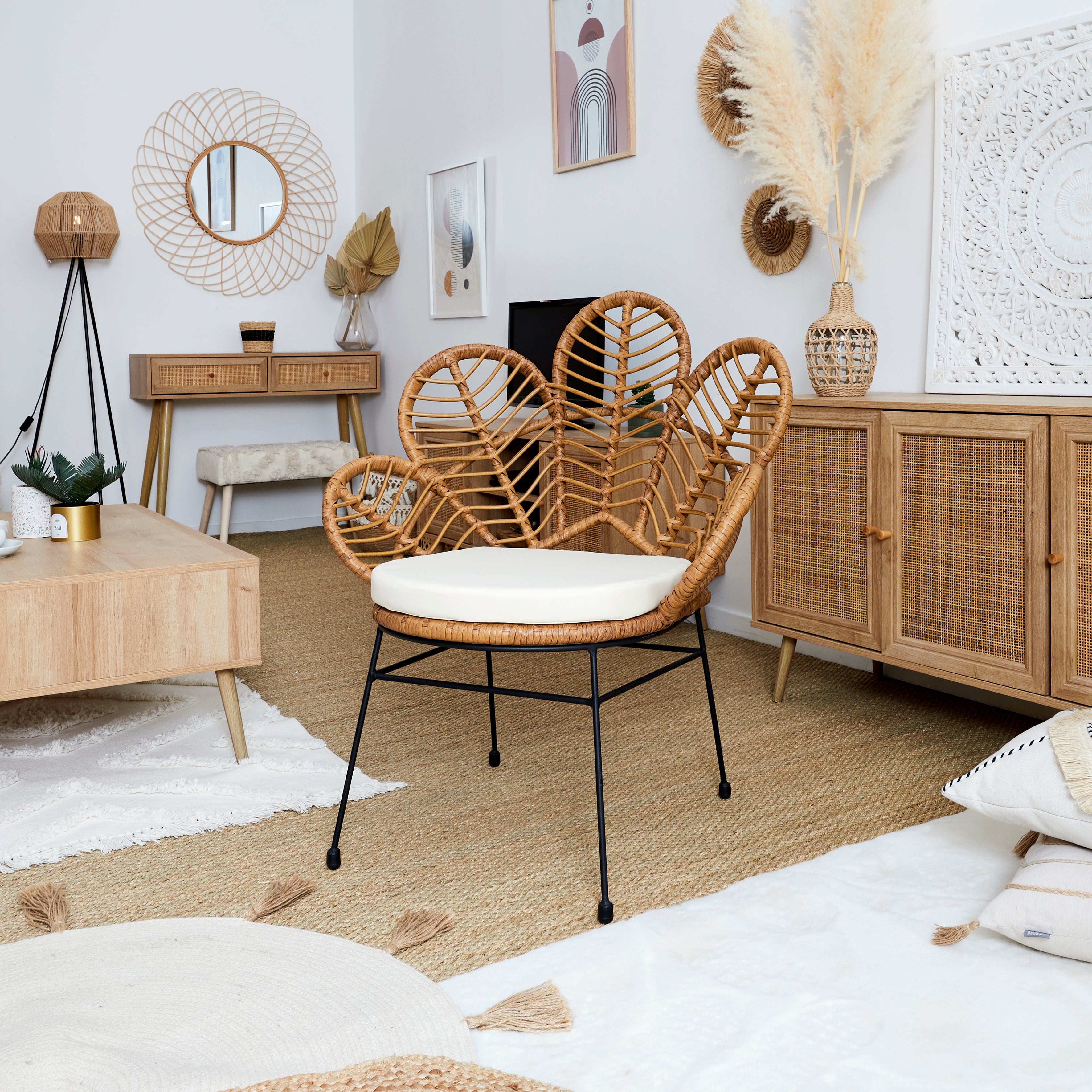 FAUTEUIL HONOLULU - LOT DE 2