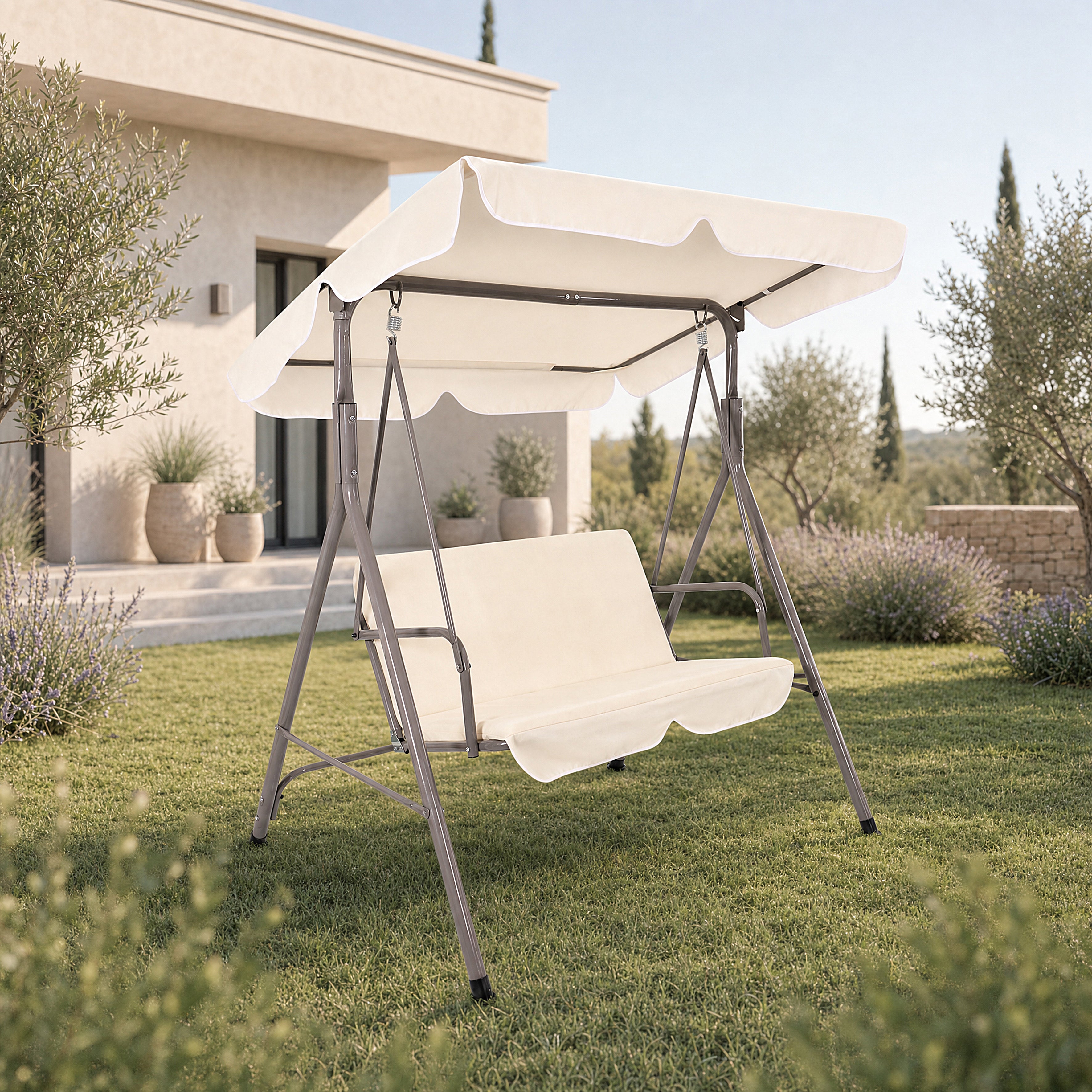 BALANCELLE SORIA BEIGE 140CM