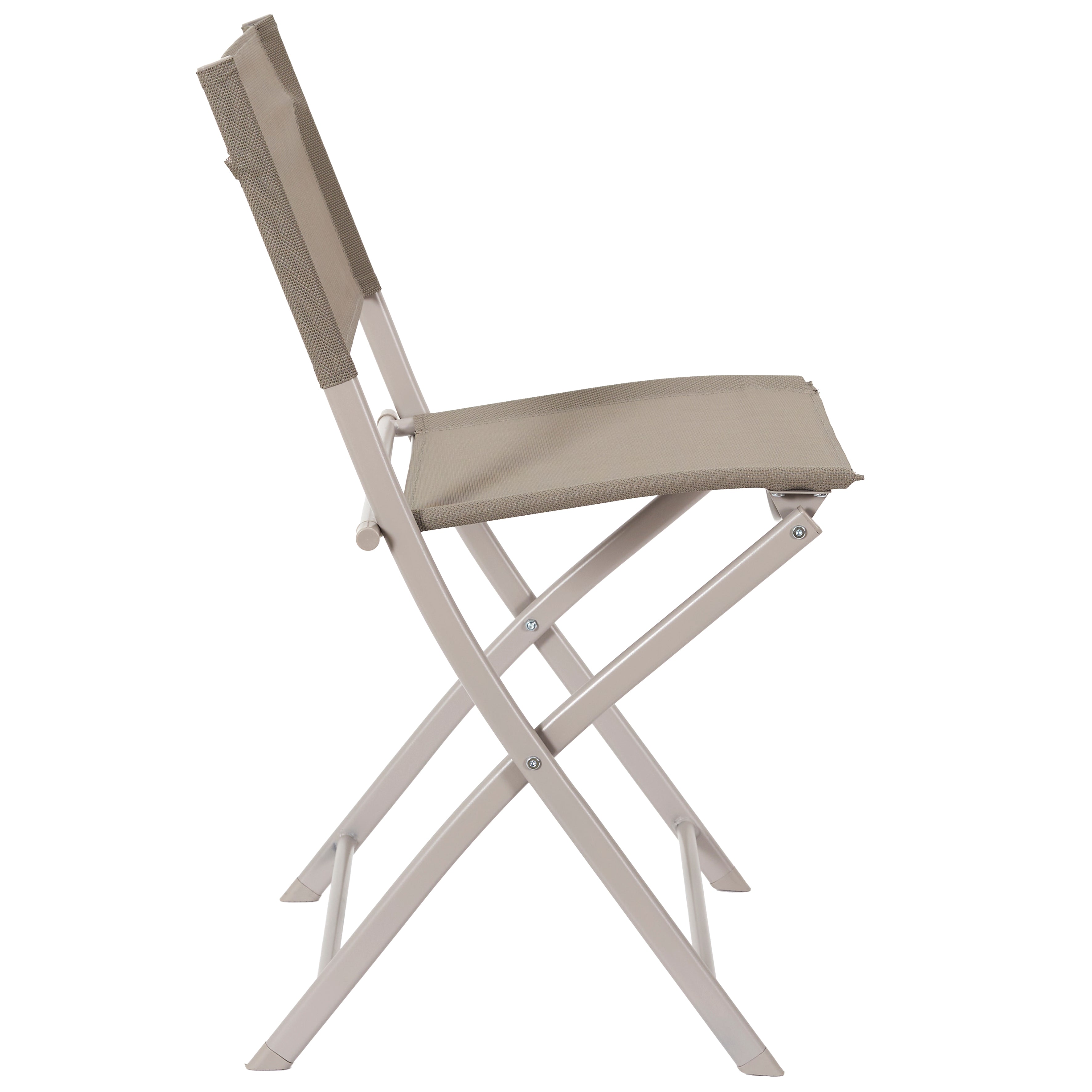CHAISE ELBA BEIGE - LOT DE 4