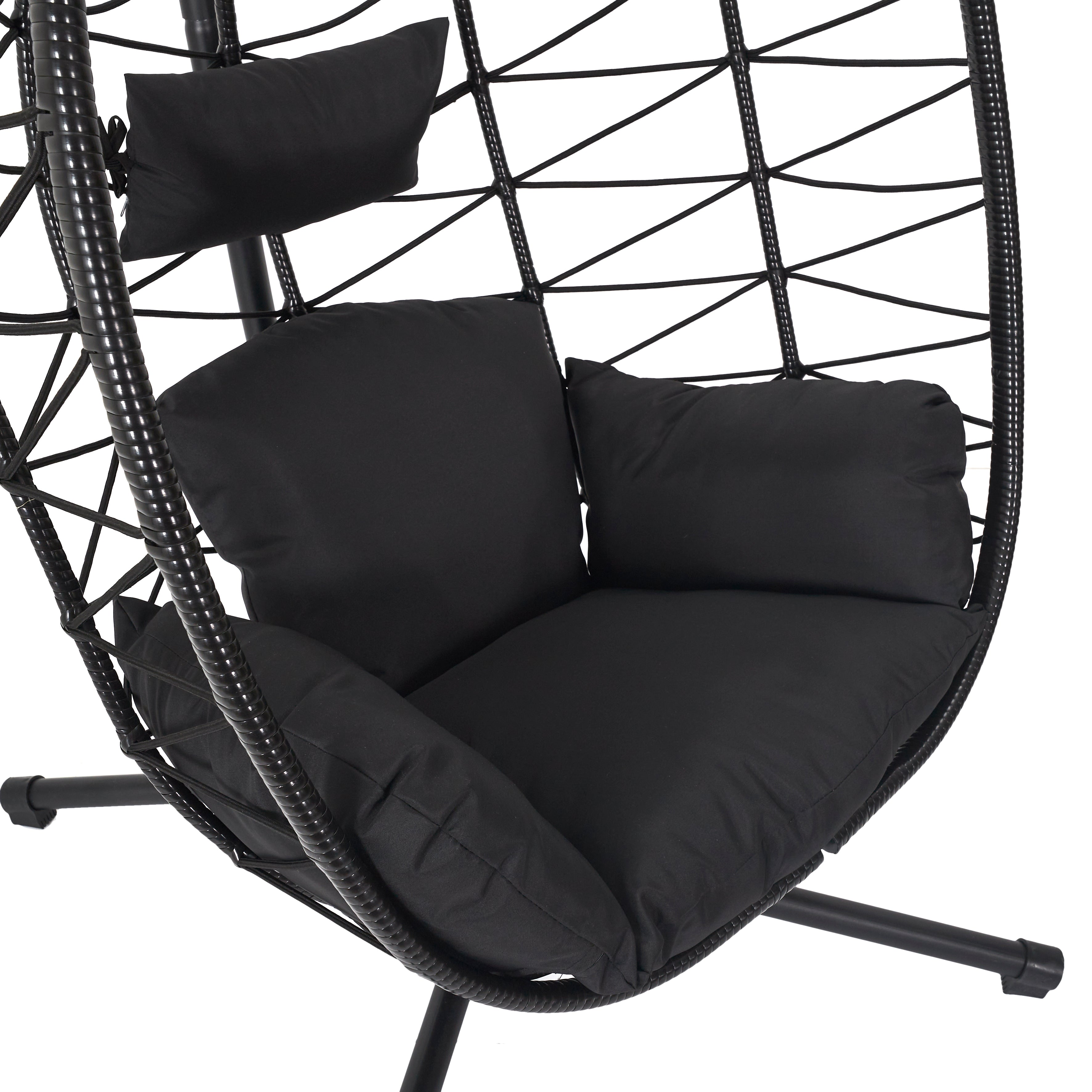 FAUTEUIL SUSPENDU ZADAR NOIR