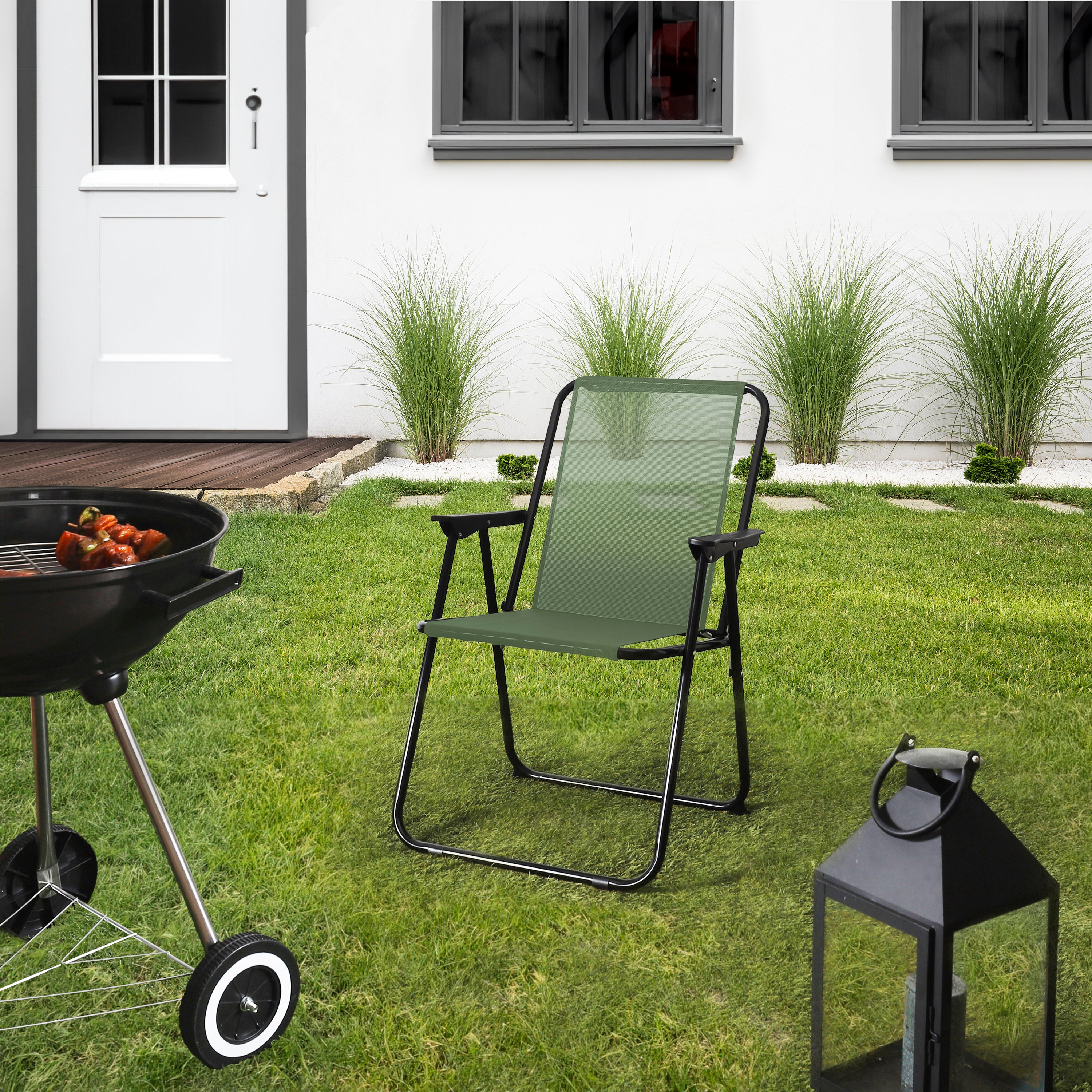 CHAISE PLIANTE KAKI GM