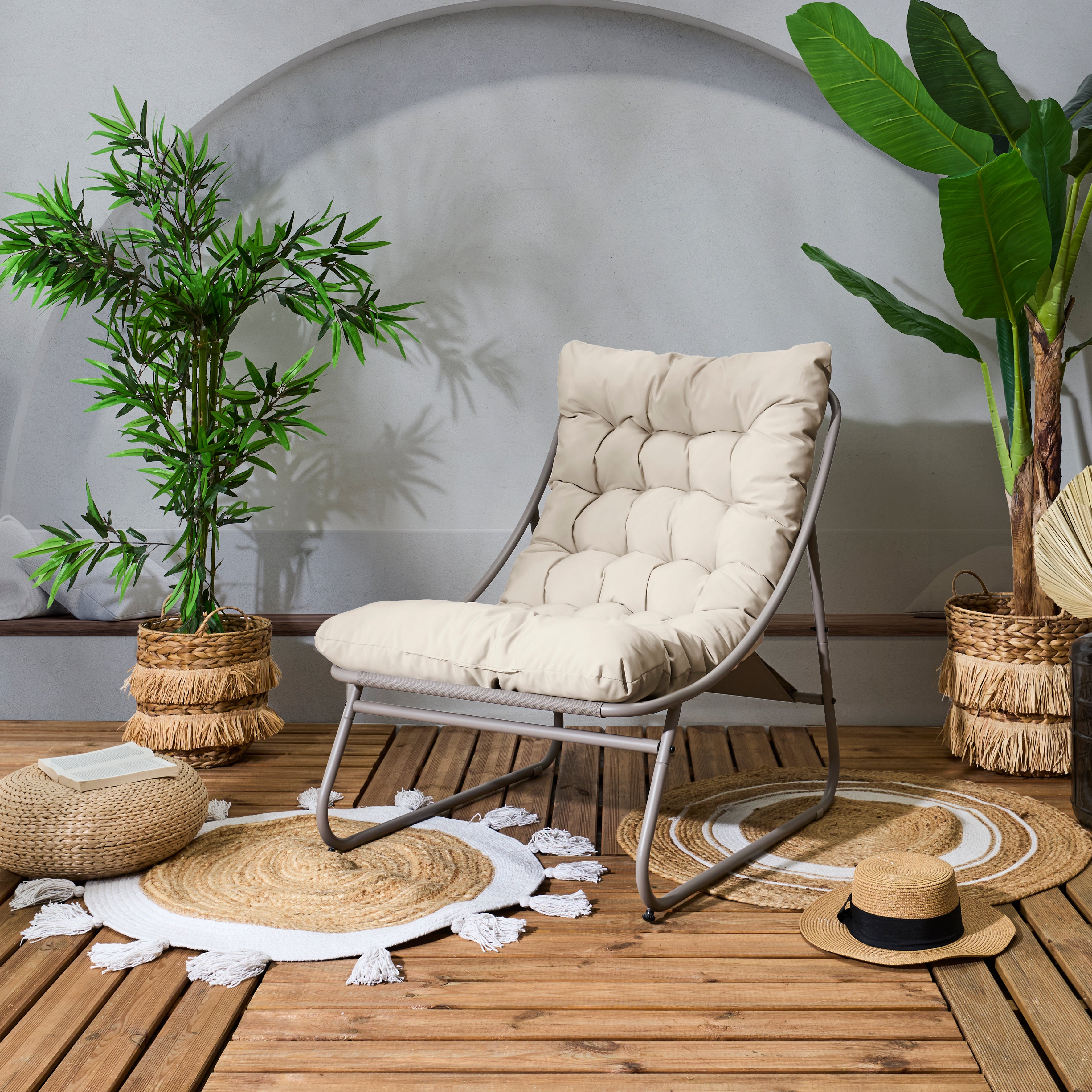 FAUTEUIL DOLCE VITA BEIGE