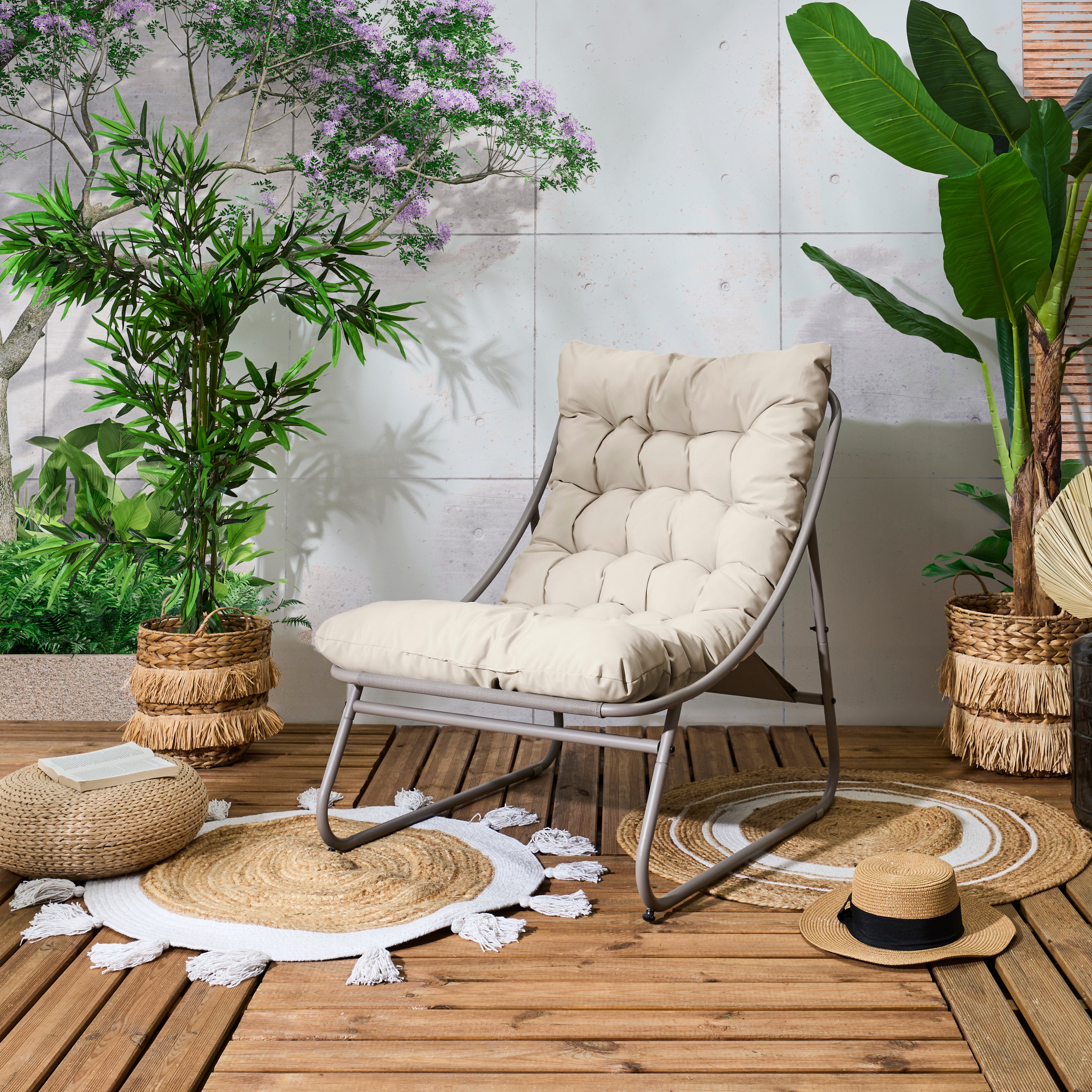 FAUTEUIL DOLCE VITA BEIGE