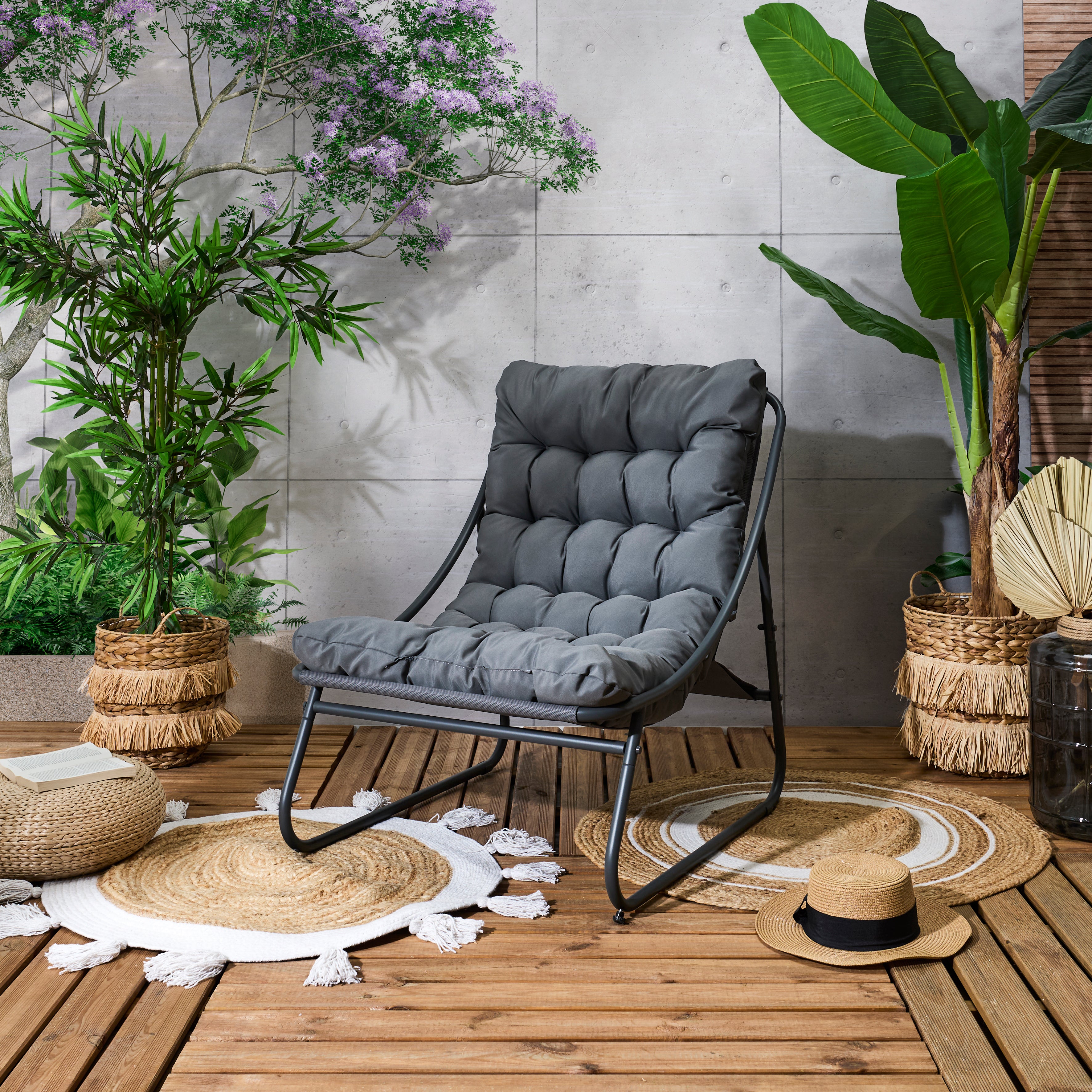 FAUTEUIL DOLCE VITA ANTHRACITE