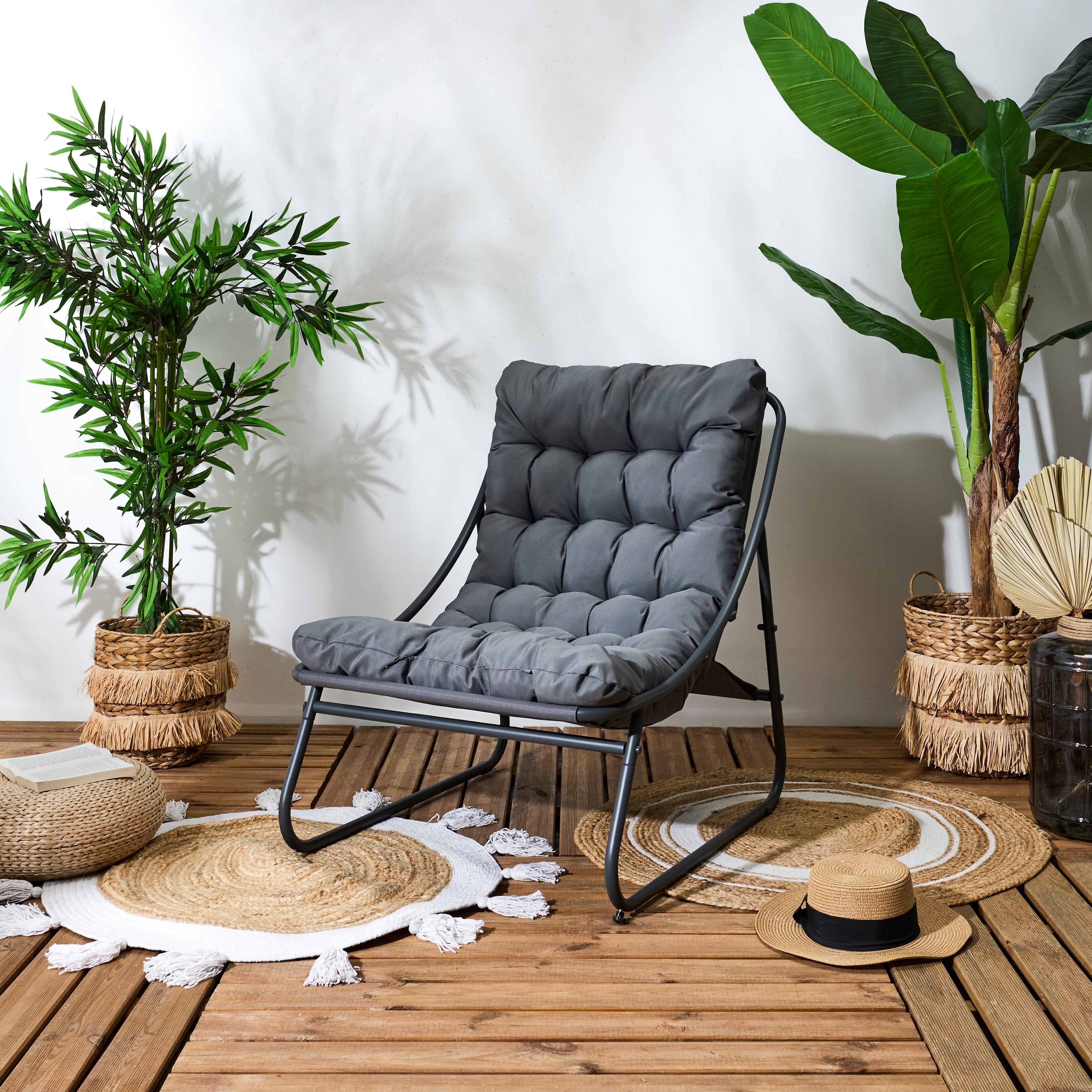FAUTEUIL DOLCE VITA ANTHRACITE
