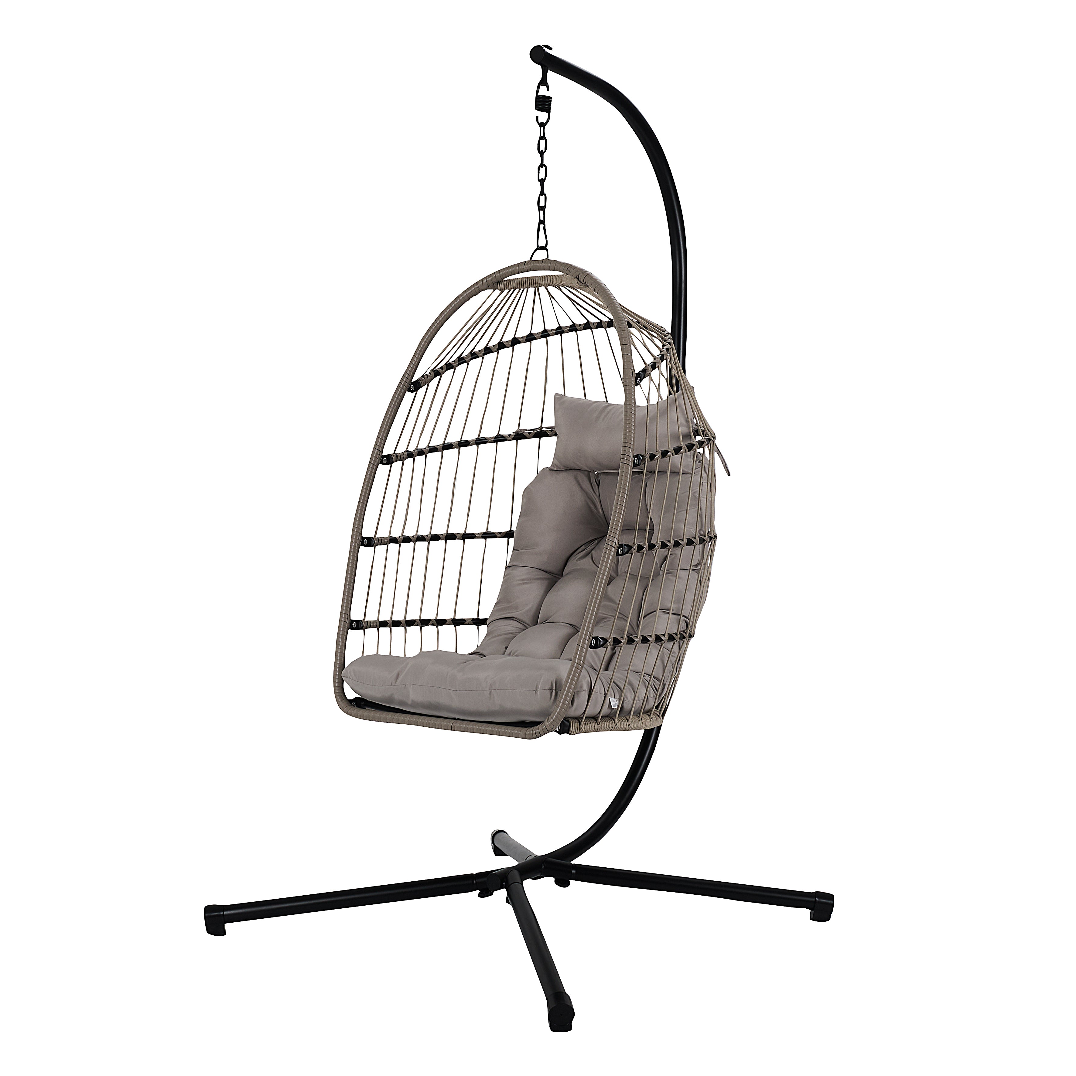 FAUTEUIL SUSPENDU HANOI GRIS